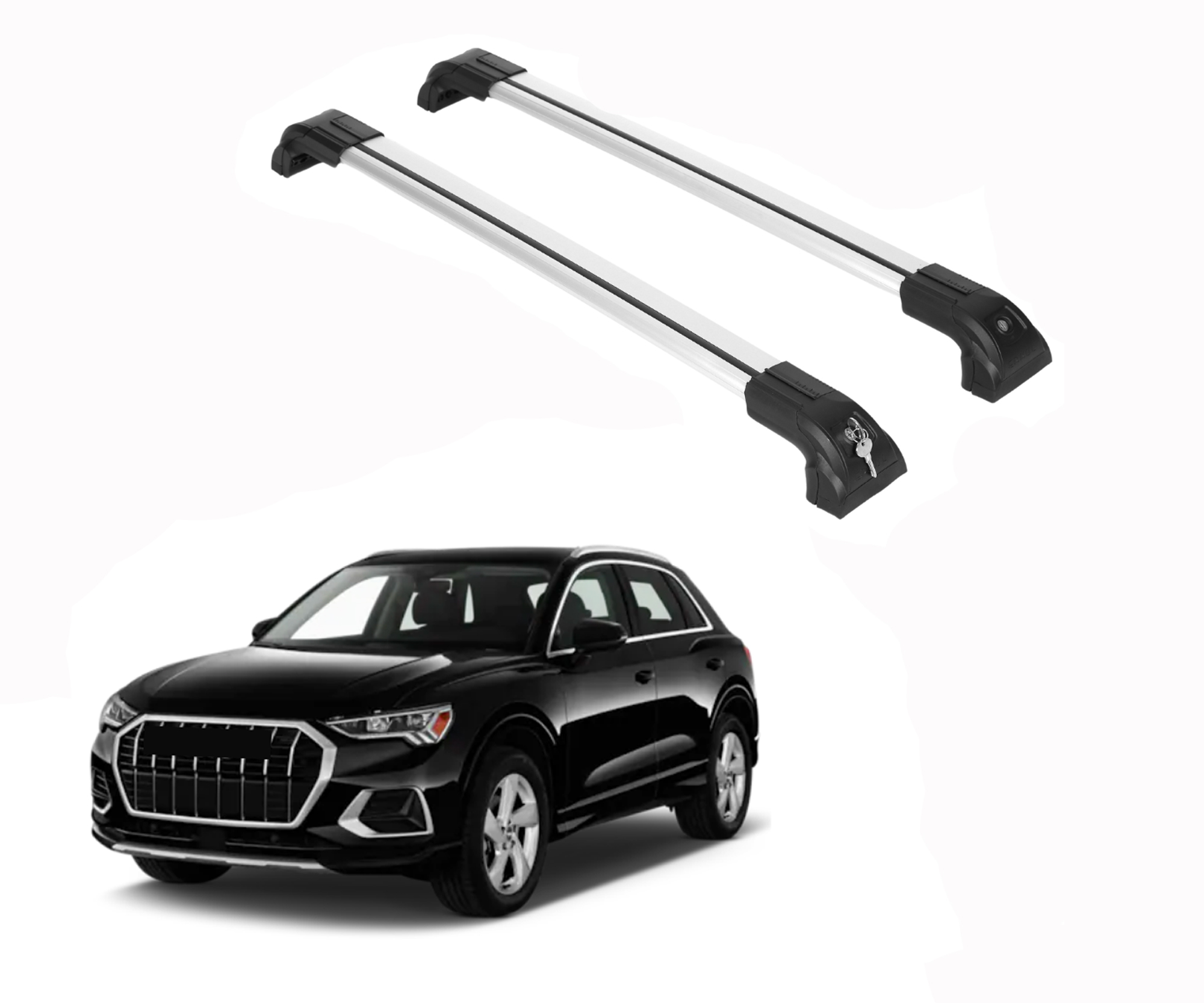 ERKUL Roof Rack Crossbars For AUDI Q3 2019-2025