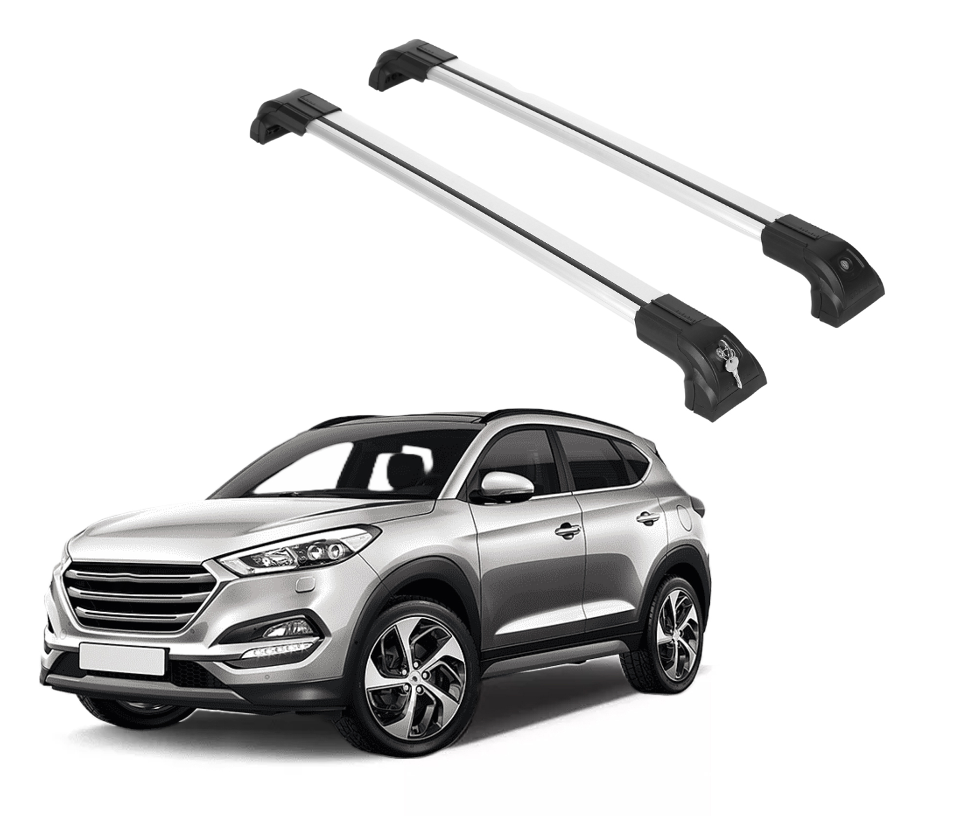 ERKUL Roof Rack Crossbars For HYUNDAI TUCSON 2016-2021