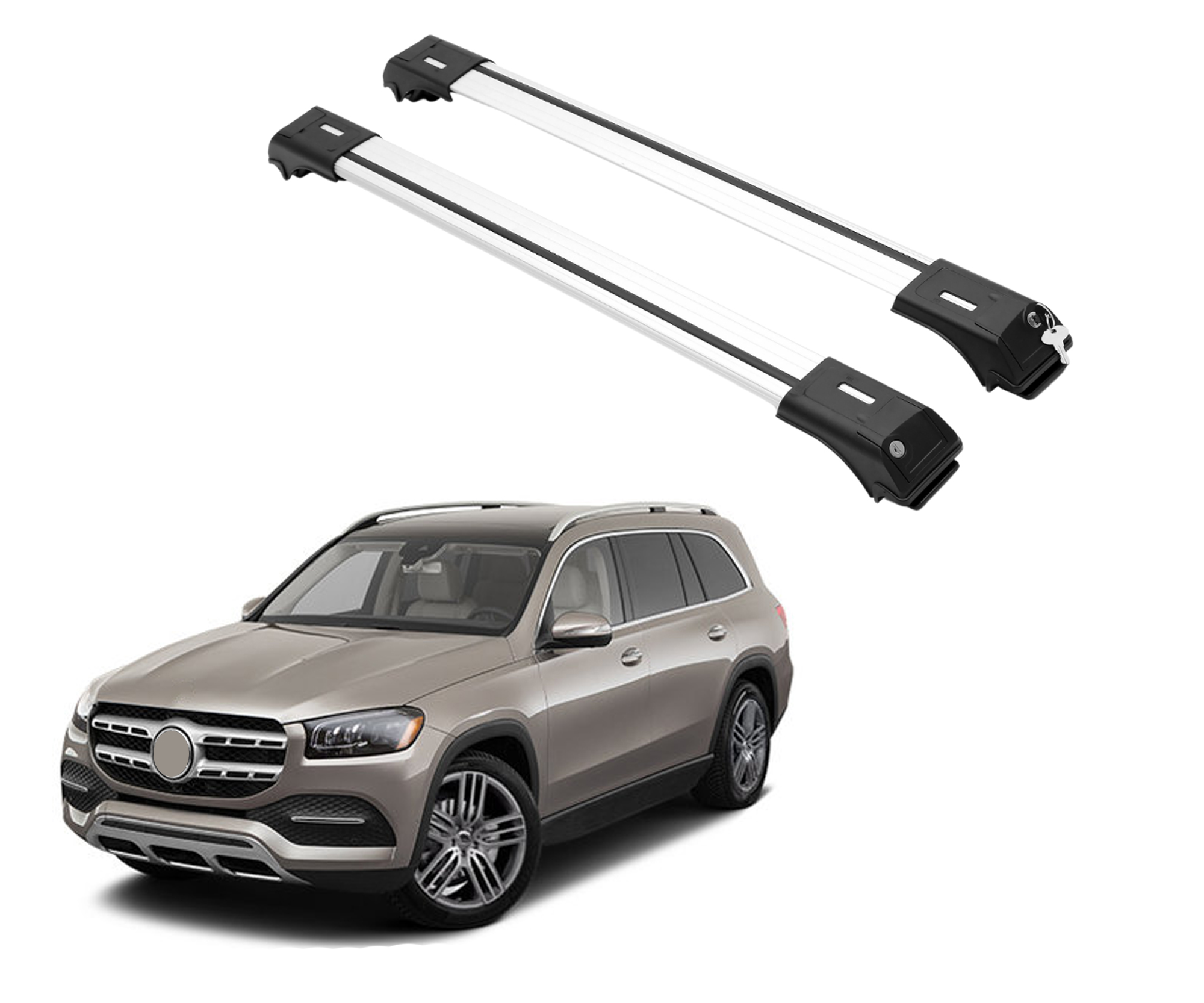 ERKUL Roof Rack Crossbars For MERCEDES-BENZ GLS 2020-2026