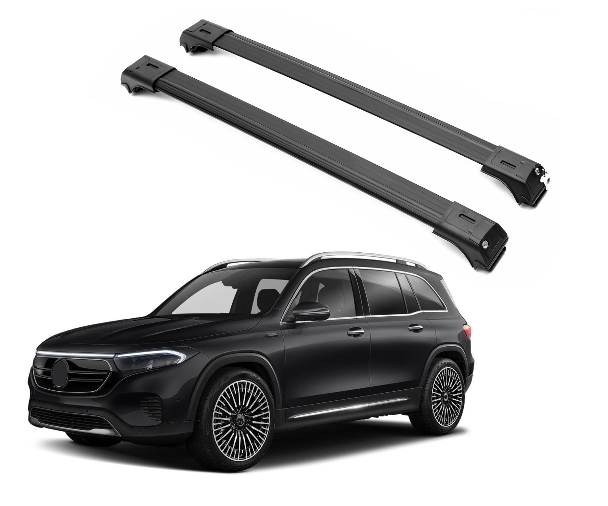ERKUL Roof Rack Crossbars For MERCEDES-BENZ EQB 250/EQB 300/EQB 350 2022-2025