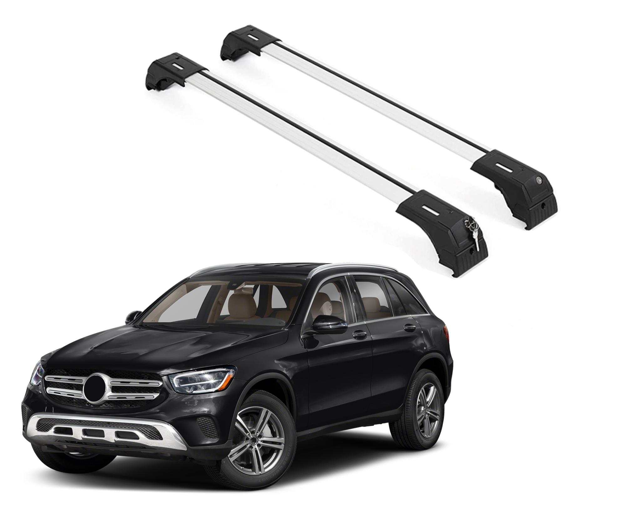 ERKUL Roof Rack Crossbars For MERCEDES-BENZ GLC300 2016-2022
