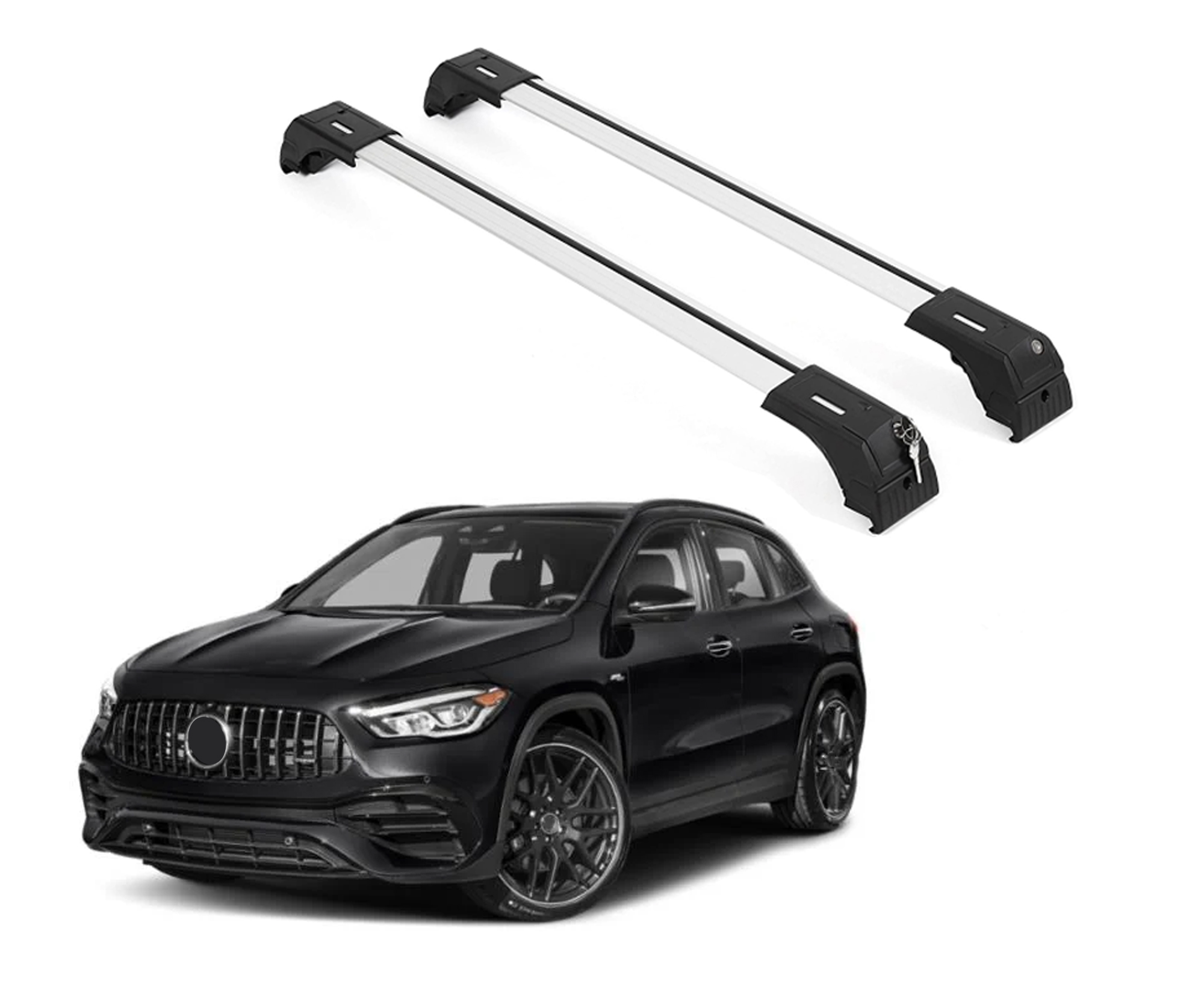 ERKUL Roof Rack Crossbars For MERCEDES-BENZ GLA250 2021-2026