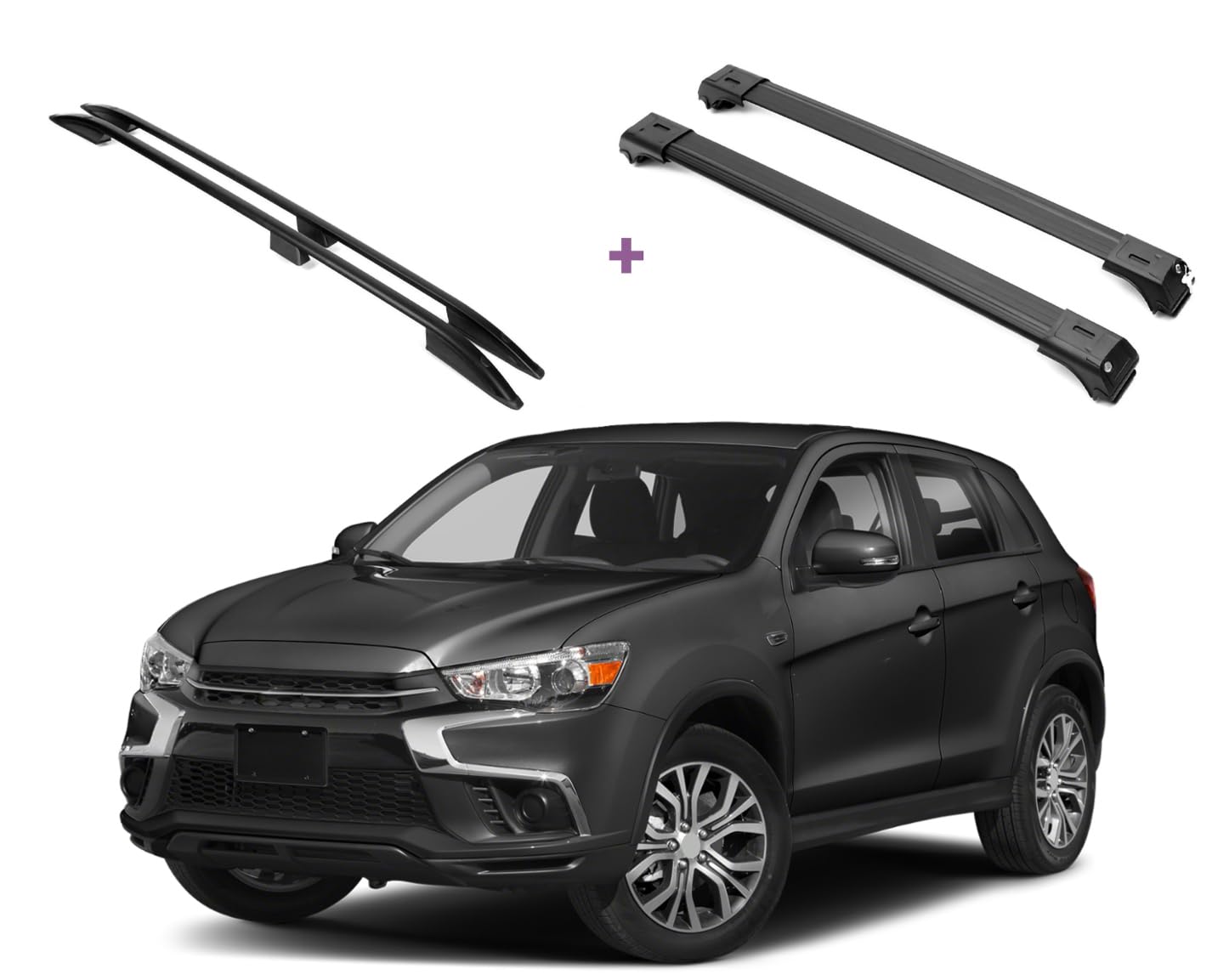 ERKUL Roof Rack Crossbars For MITSUBISHI OUTLANDER SPORT 2011-2026