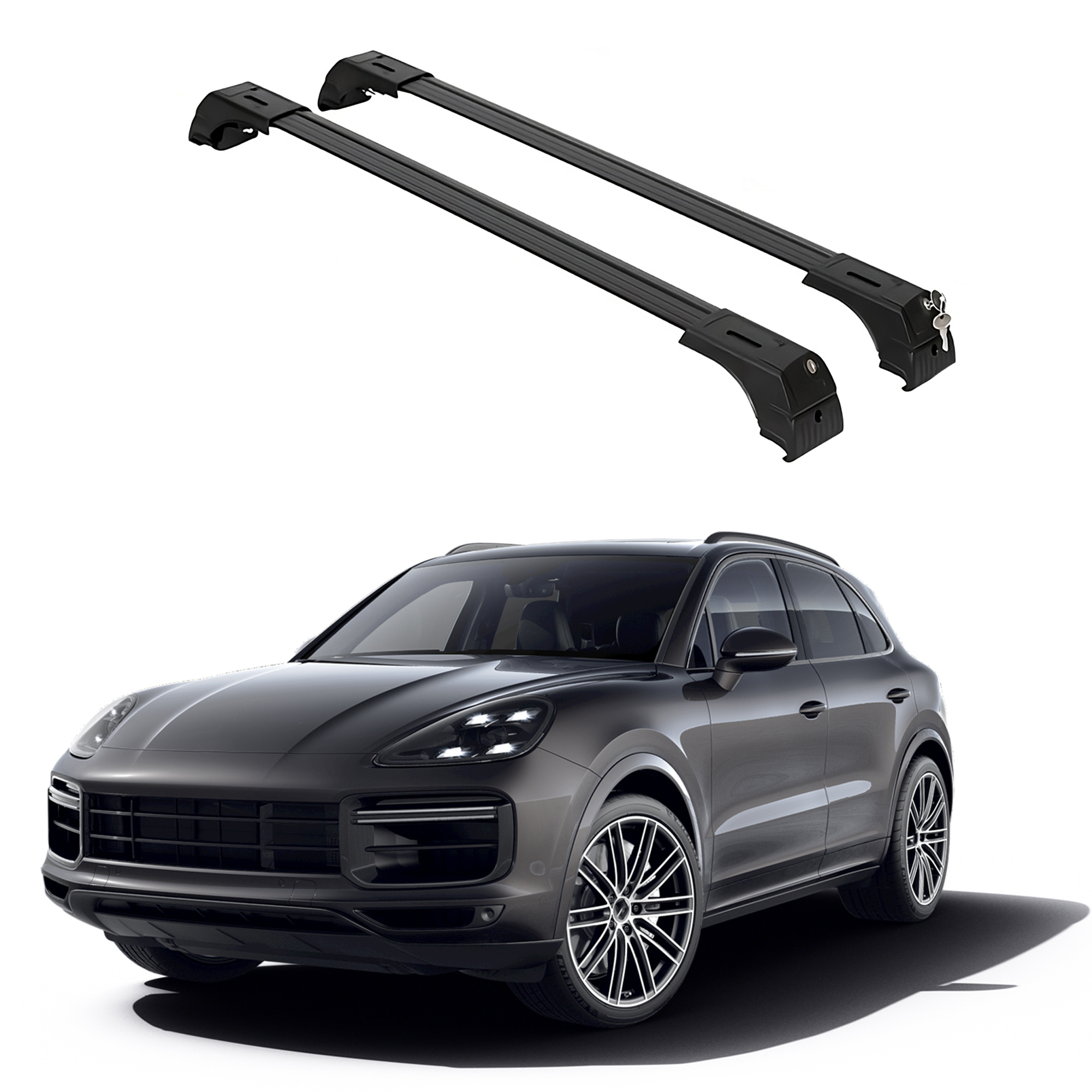 ERKUL Roof Rack Crossbars For PORSCHE CAYENNE 2019-2026