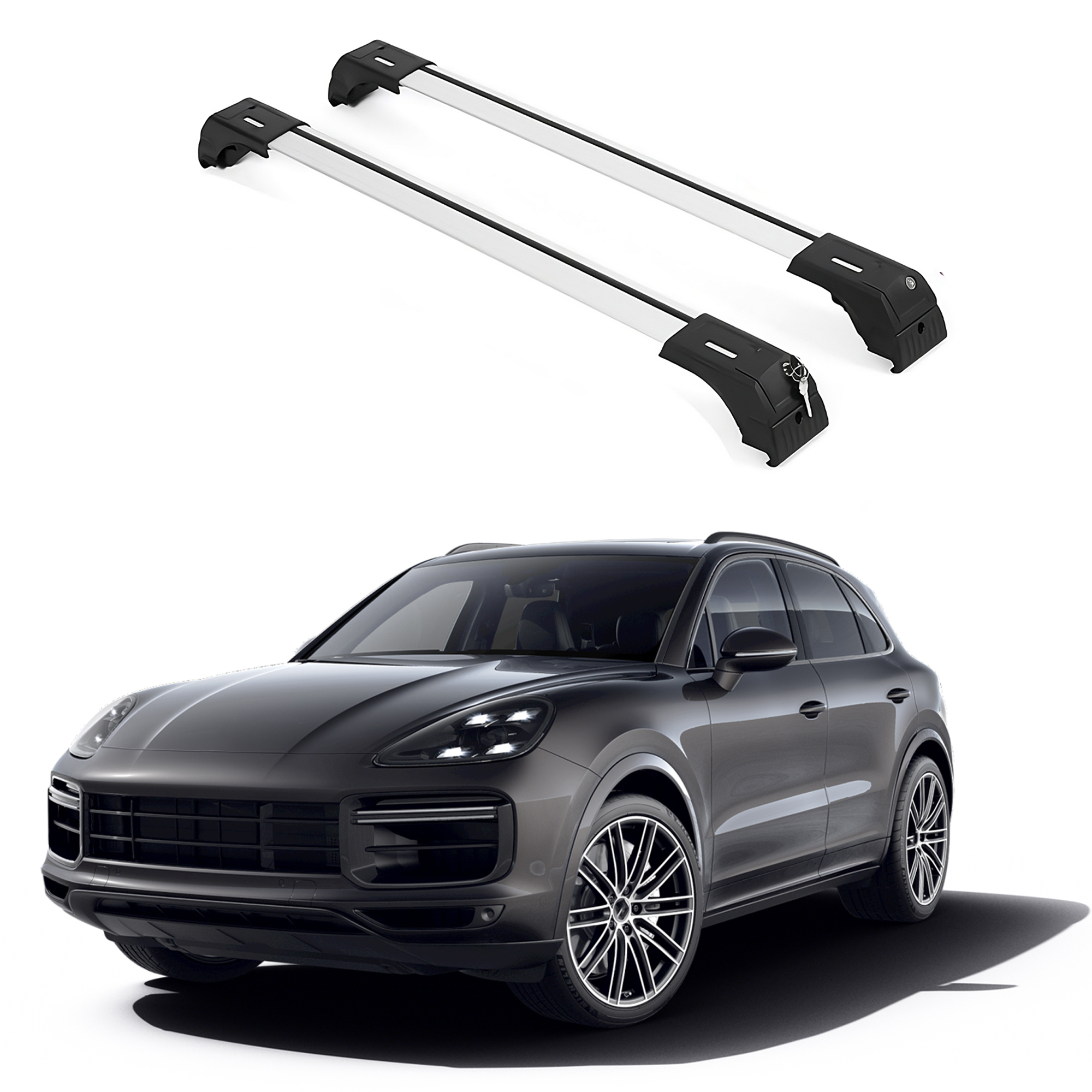 ERKUL Roof Rack Crossbars For PORSCHE CAYENNE 2019-2026