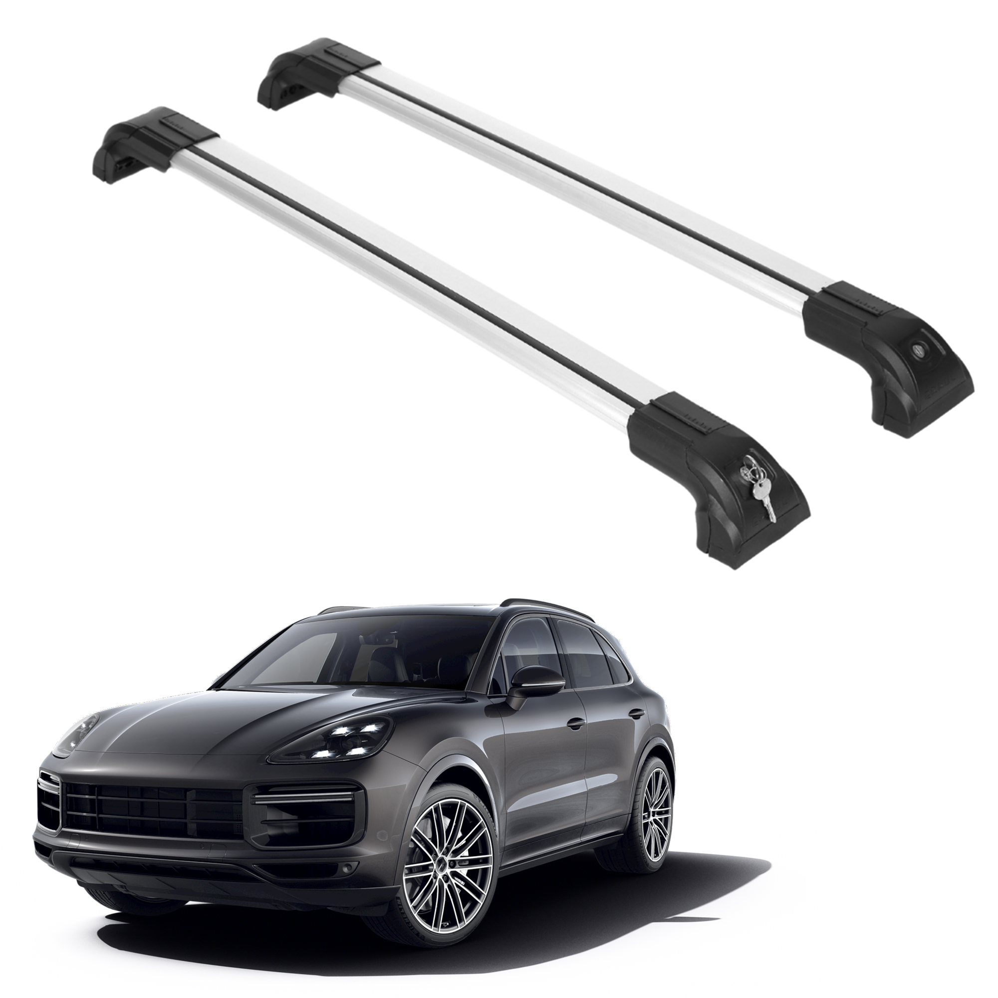 ERKUL Roof Rack Crossbars For PORSCHE CAYENNE 2019-2026