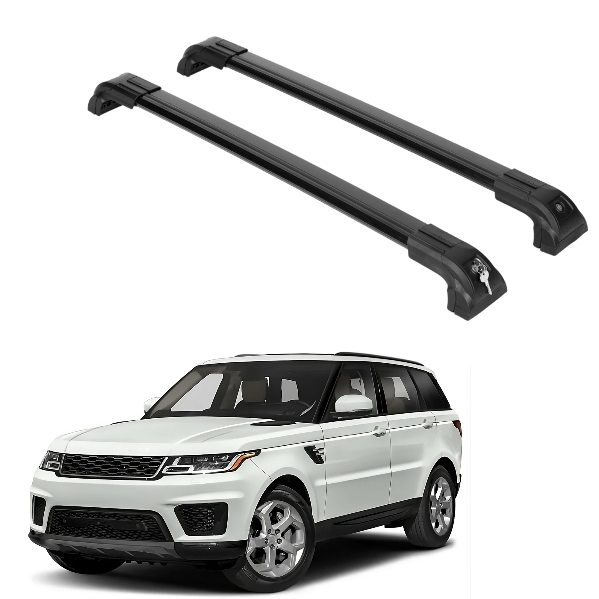 ERKUL Roof Rack Crossbars For LAND ROVER RANGE ROVER SPORT 2014-2022