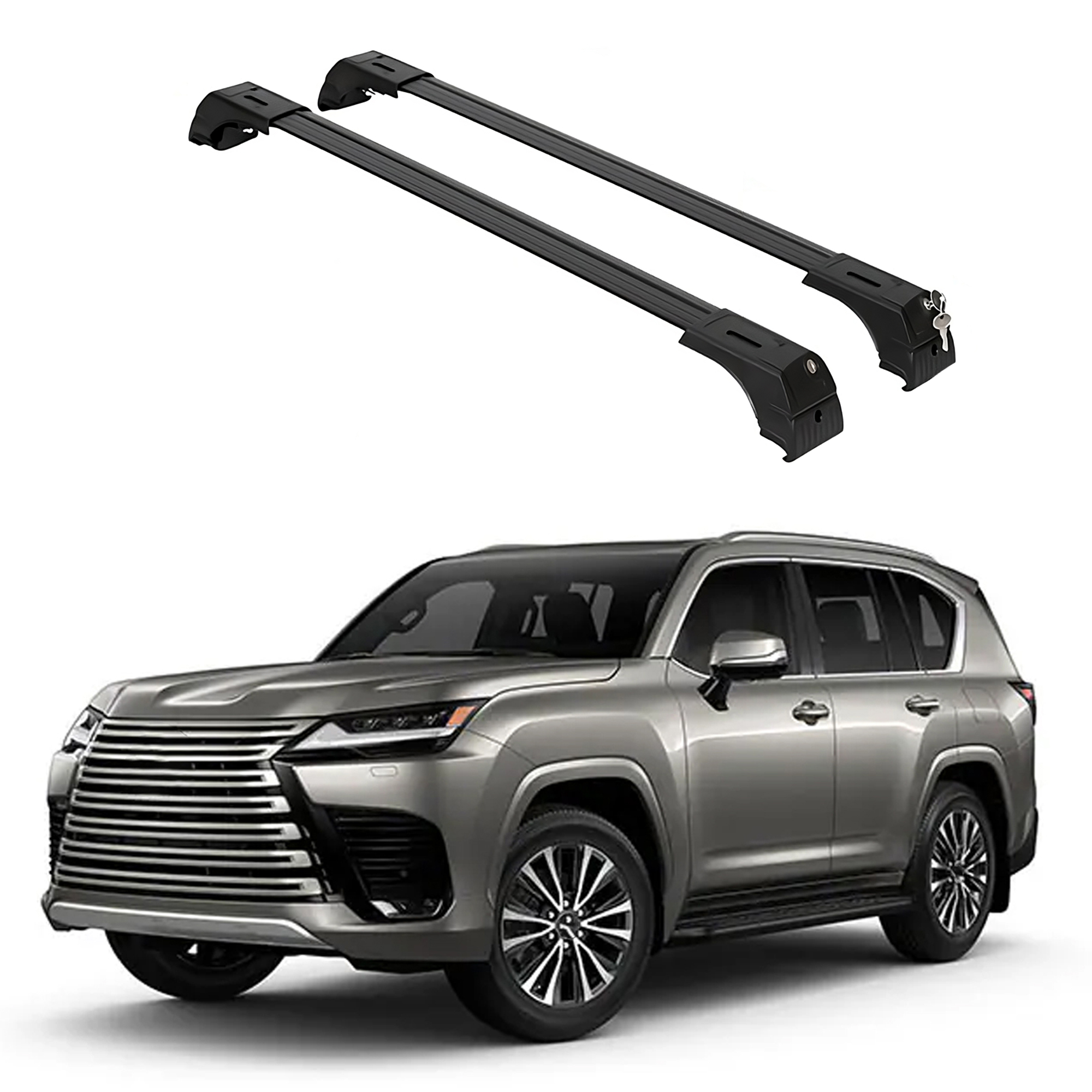 ERKUL Roof Rack Crossbars For LEXUS LX600 2022-2025