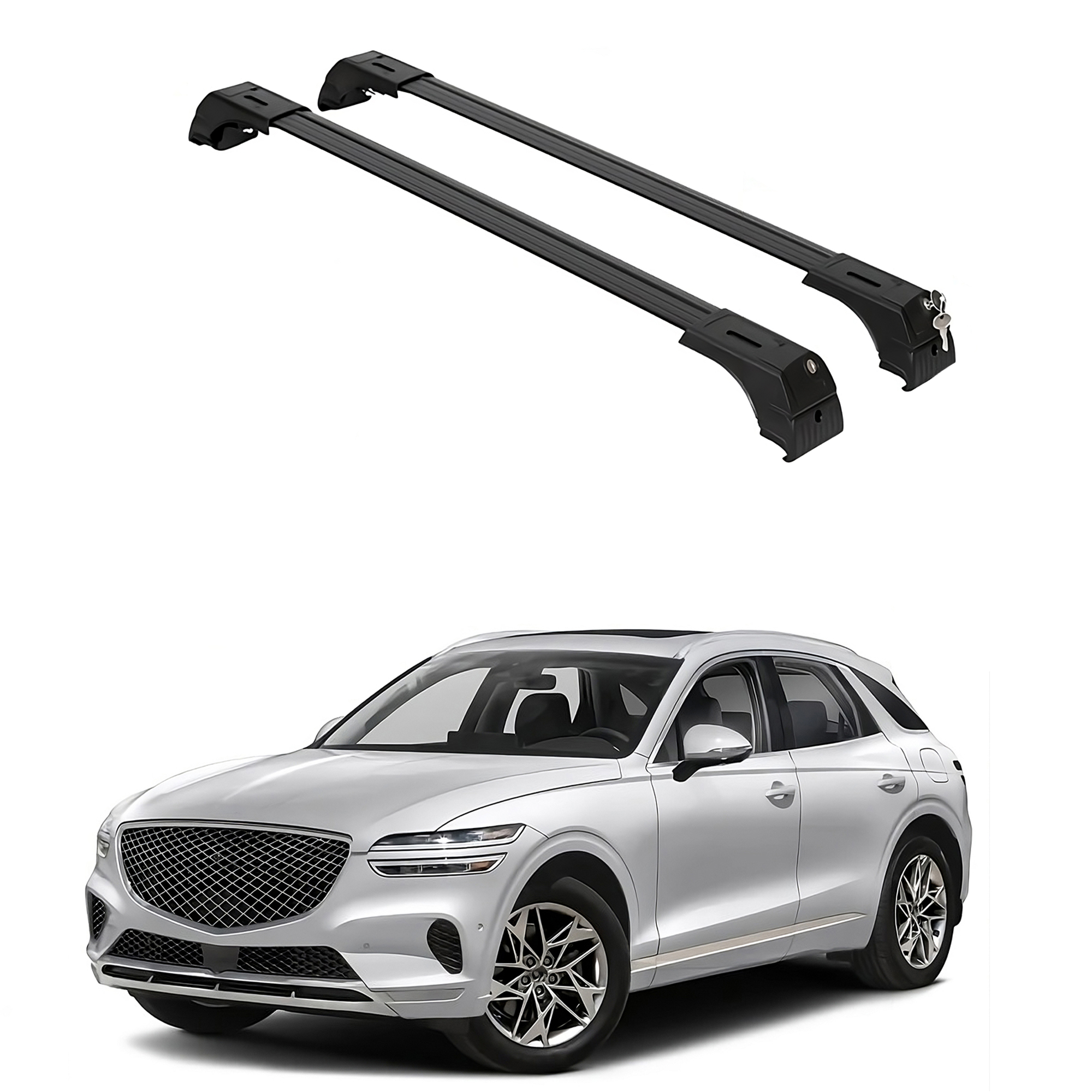ERKUL Roof Rack Crossbars For GENESIS GV70 2022-2026