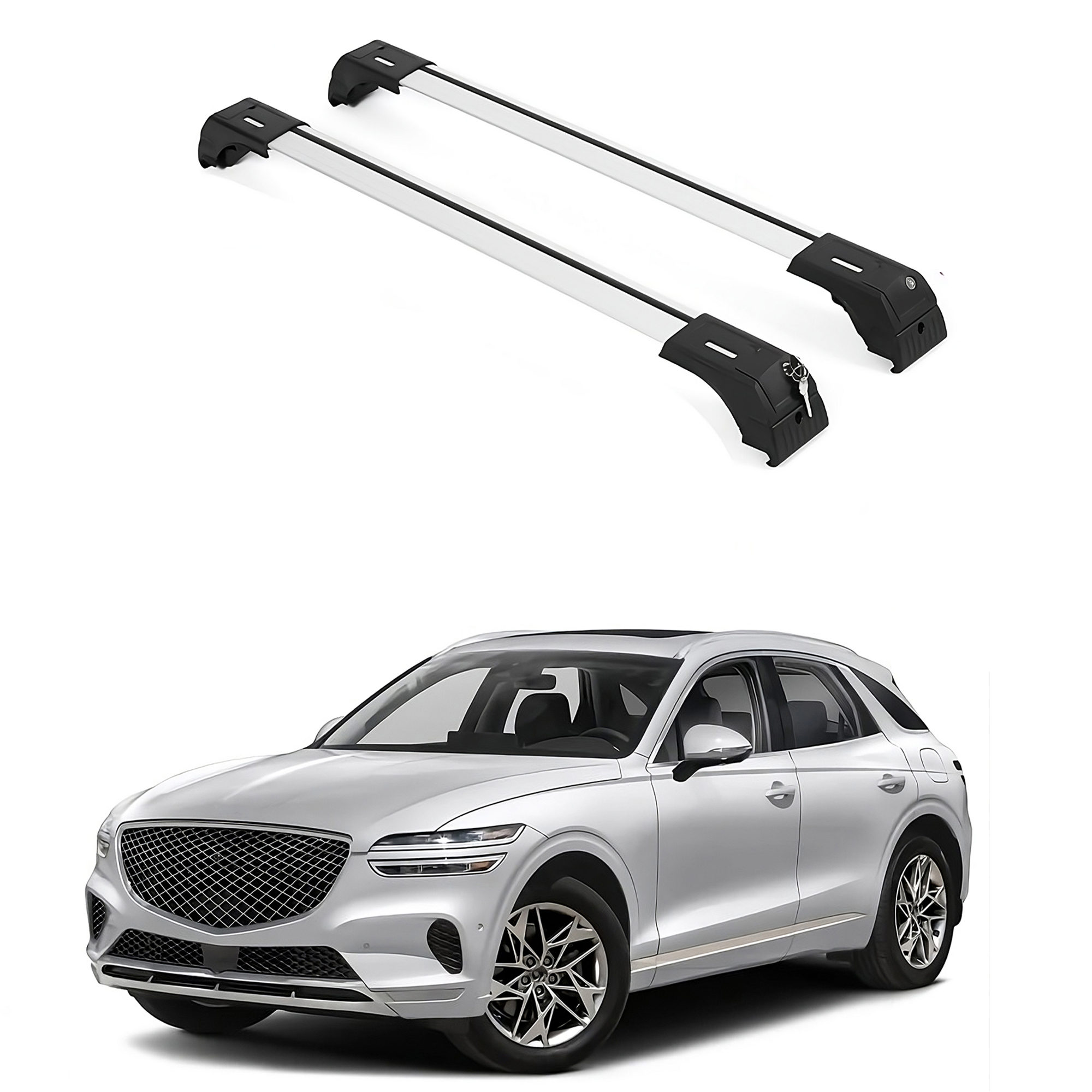 ERKUL Roof Rack Crossbars For GENESIS GV70 2022-2026