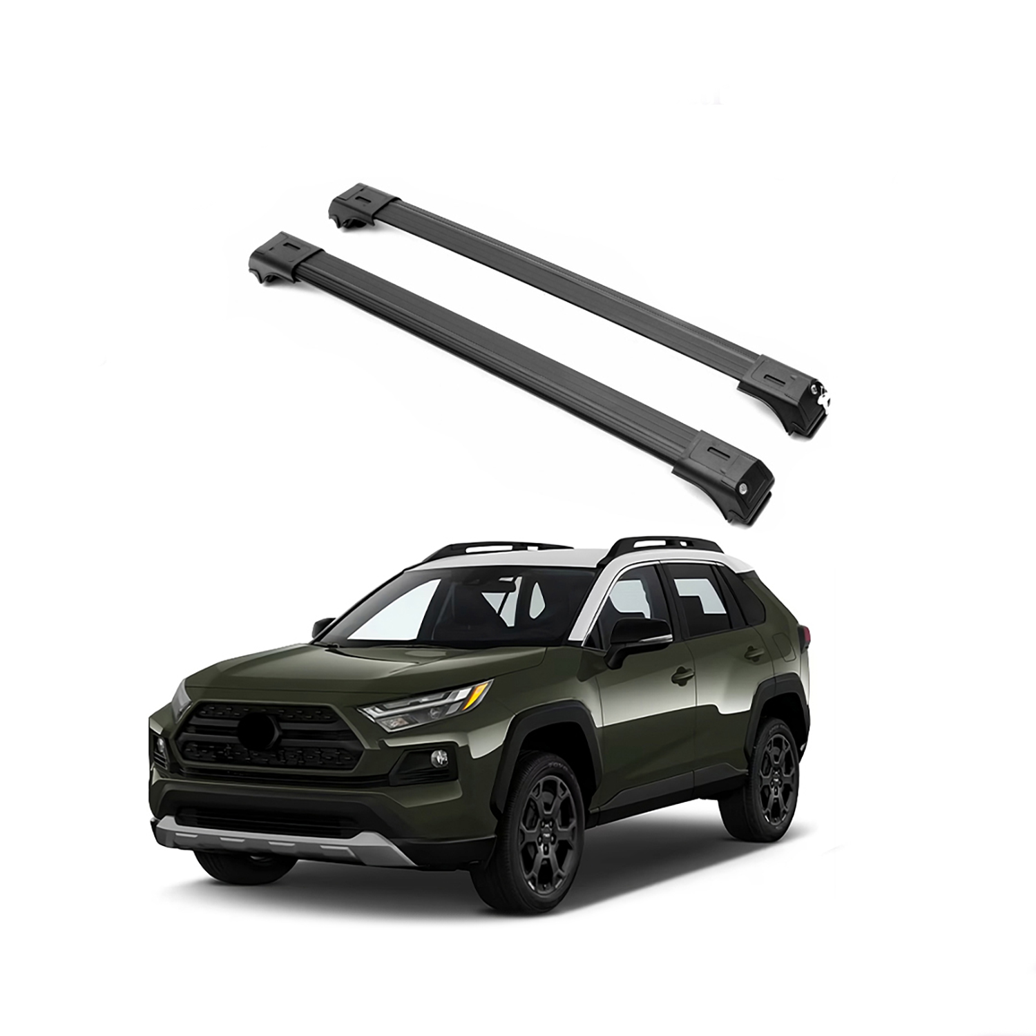 ERKUL Roof Rack Crossbars For TOYOTA RAV4 2019-2025