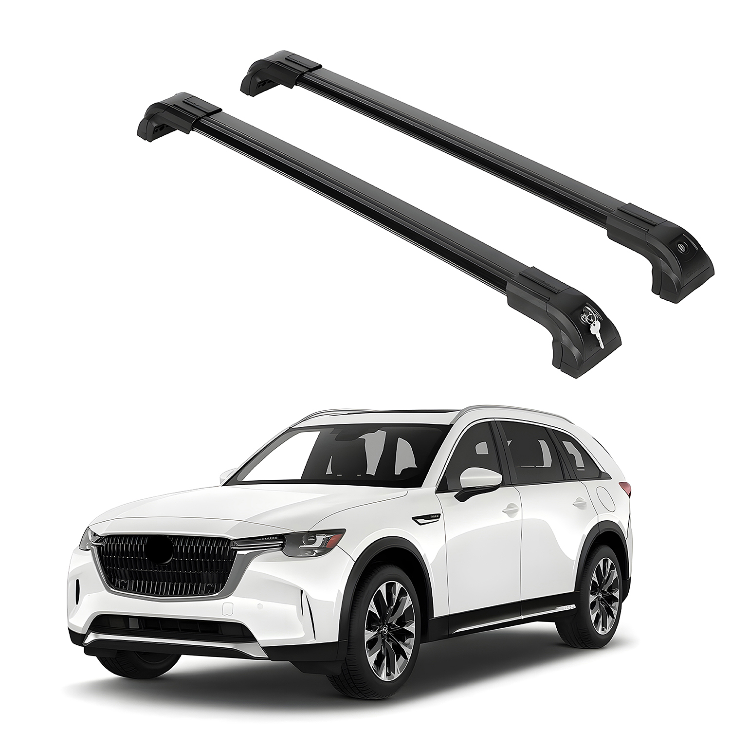 ERKUL Roof Rack Crossbars For MAZDA CX-90 2024-2026