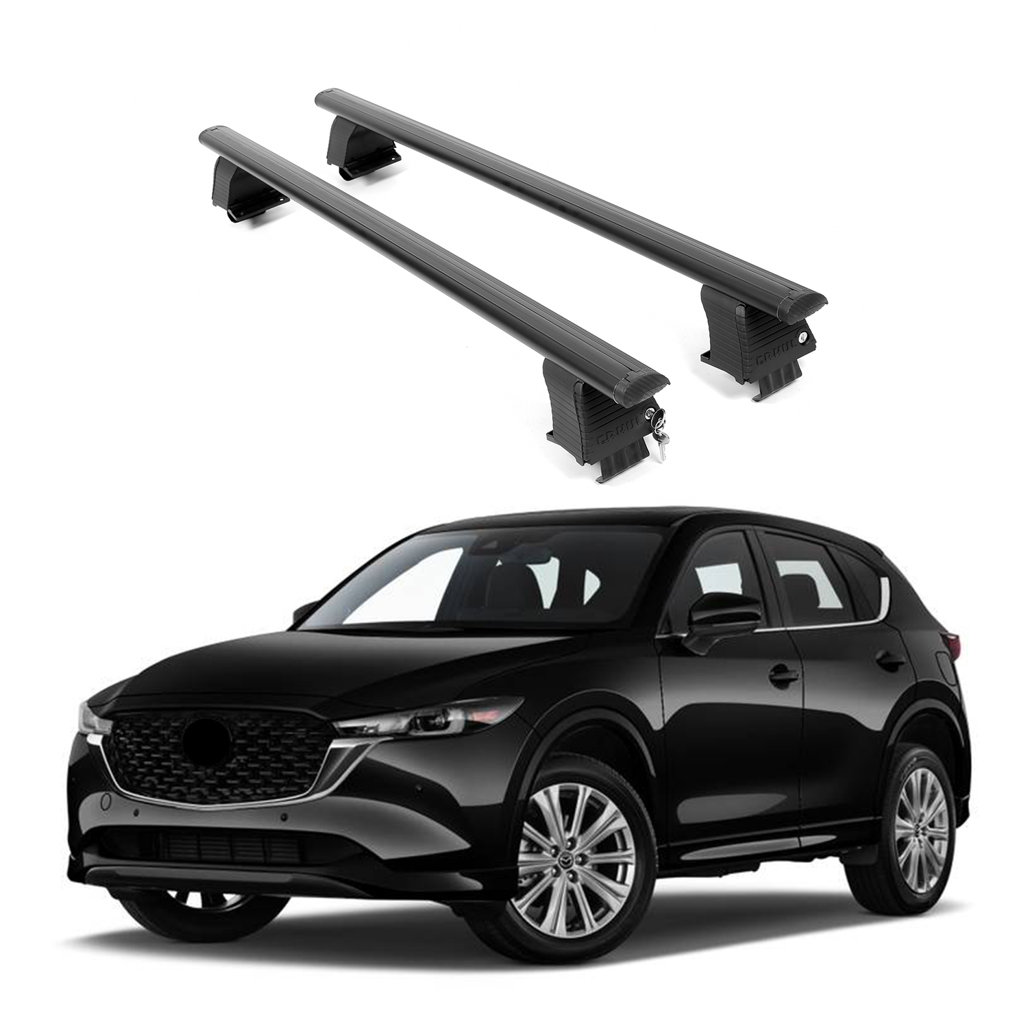 ERKUL Roof Rack Crossbars For MAZDA CX-5 2017-2025