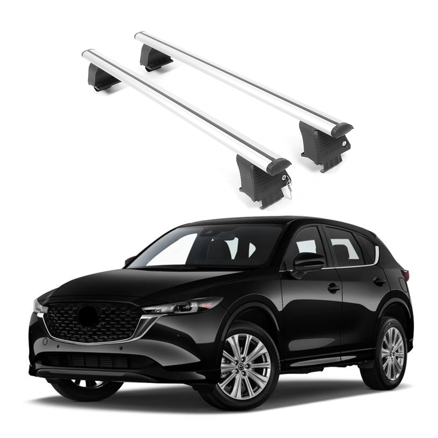 ERKUL Roof Rack Crossbars For MAZDA CX-5 2017-2025