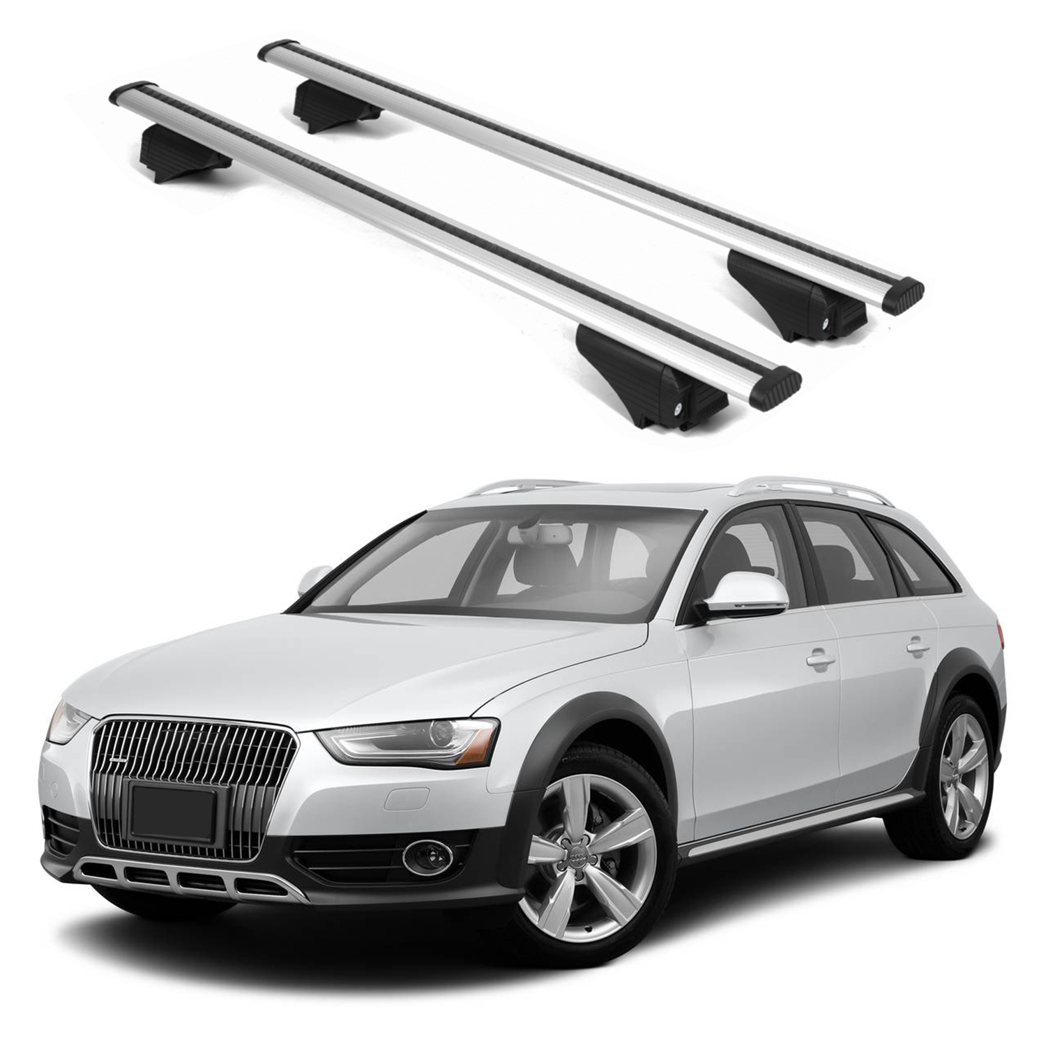 ERKUL Roof Rack Crossbars For AUDI A4 ALLROAD 2008-2015