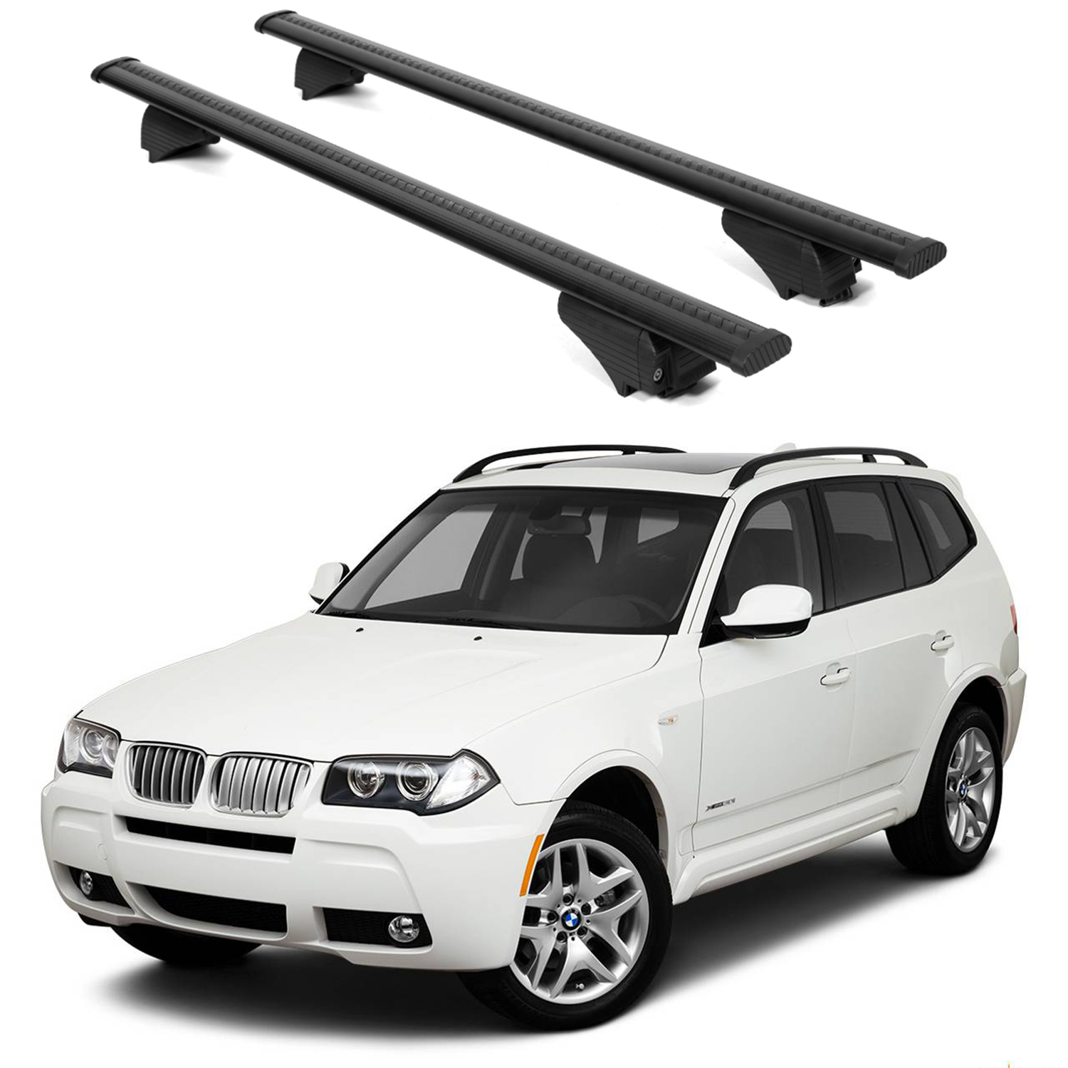 ERKUL Roof Rack Crossbars For BMW X3 2004-2010