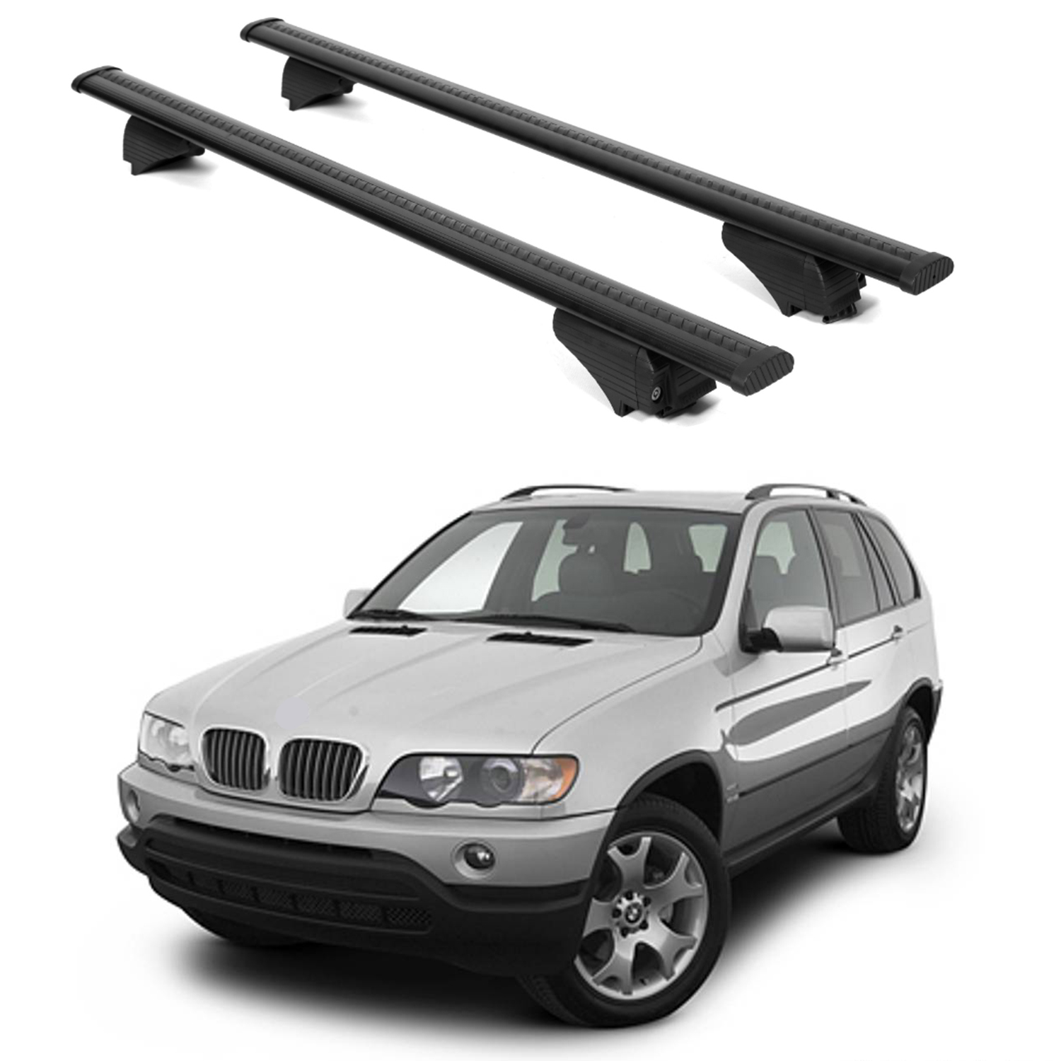 ERKUL Roof Rack Crossbars For BMW X5 2000-2006