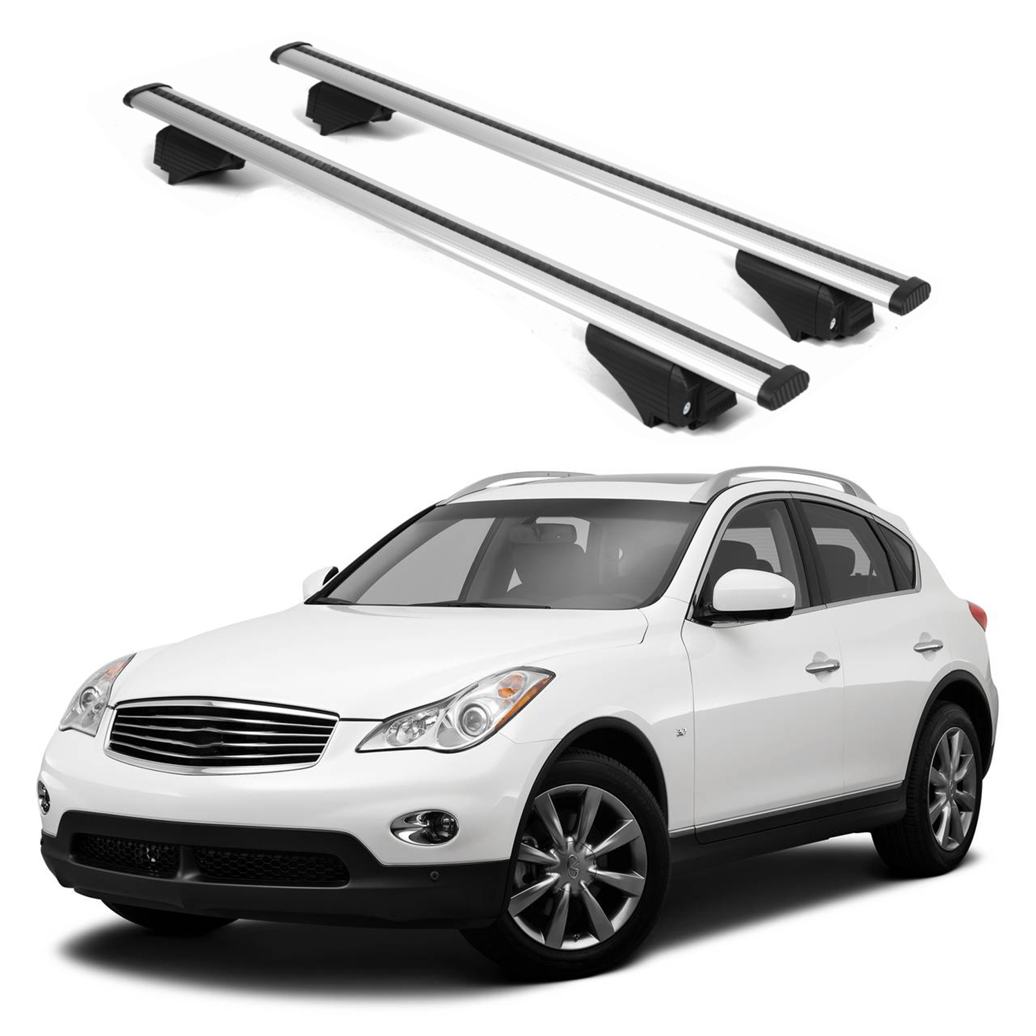 ERKUL Roof Rack Crossbars For INFINITI QX50 2014-2018