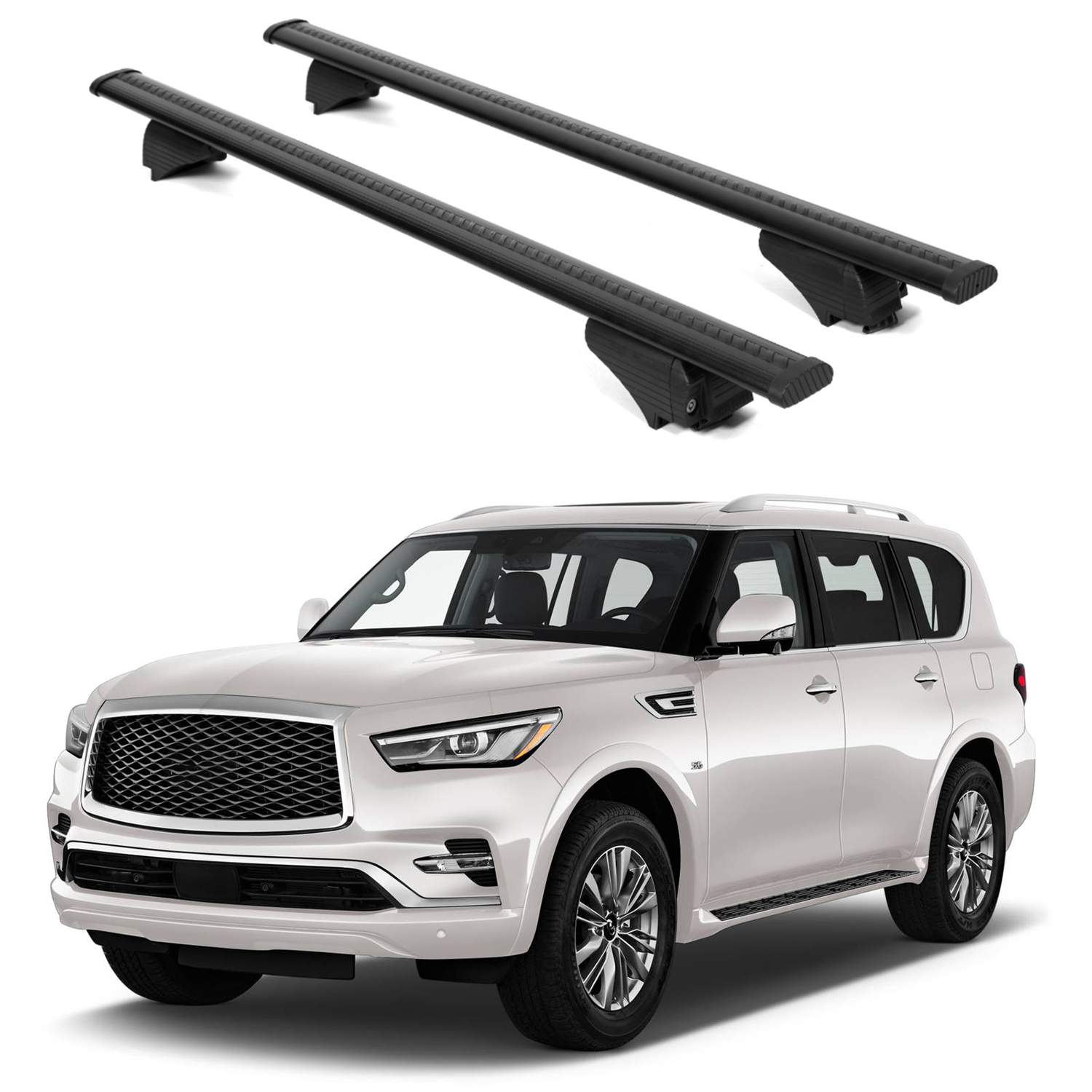 ERKUL Roof Rack Crossbars For INFINITI QX80 2018-2024