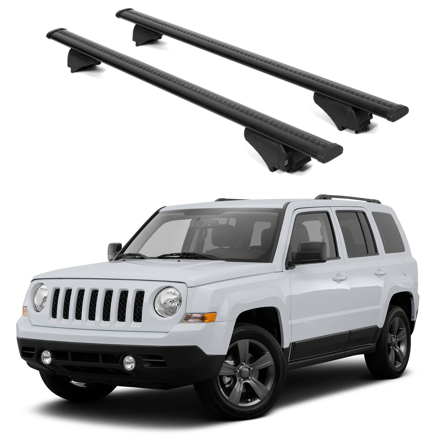 ERKUL Roof Rack Crossbars For JEEP PATRIOT 2007-2017
