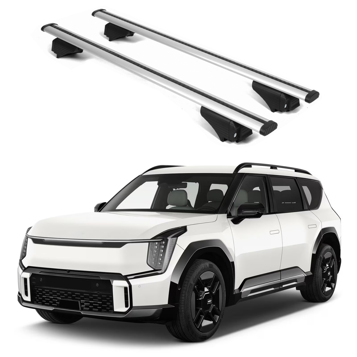 ERKUL Roof Rack Crossbars For KIA EV9 2024-2026