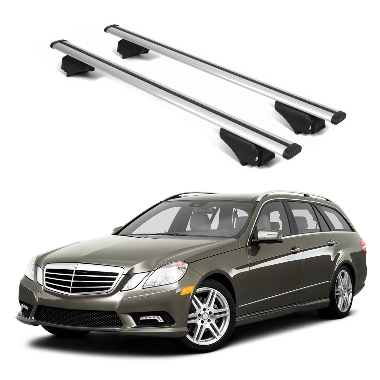 ERKUL Roof Rack Crossbars For MERCEDES-BENZ E-CLASS 2011-2016
