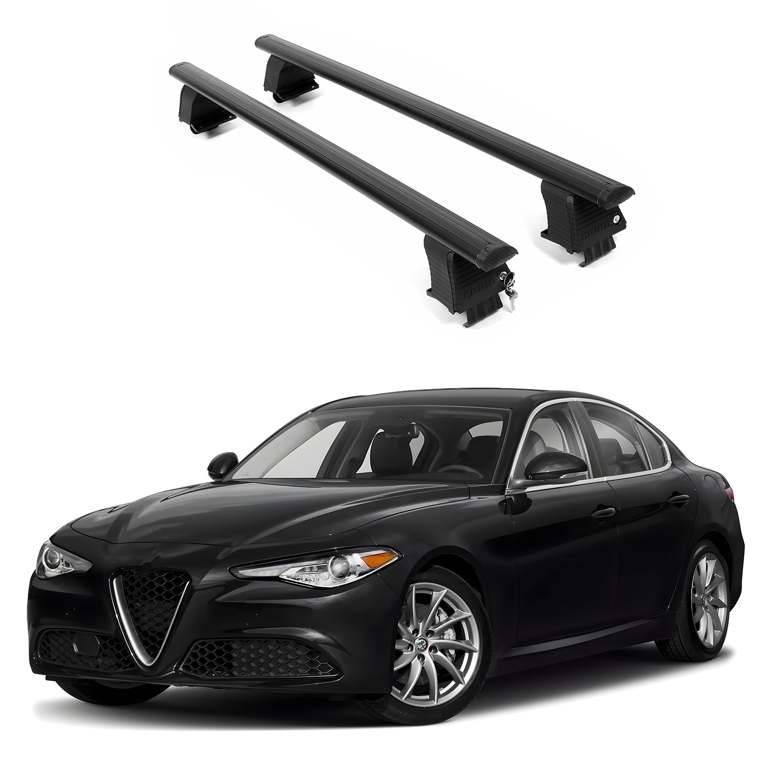 ERKUL Roof Rack Crossbars For ALFA ROMEO GIULIA 2017-2026