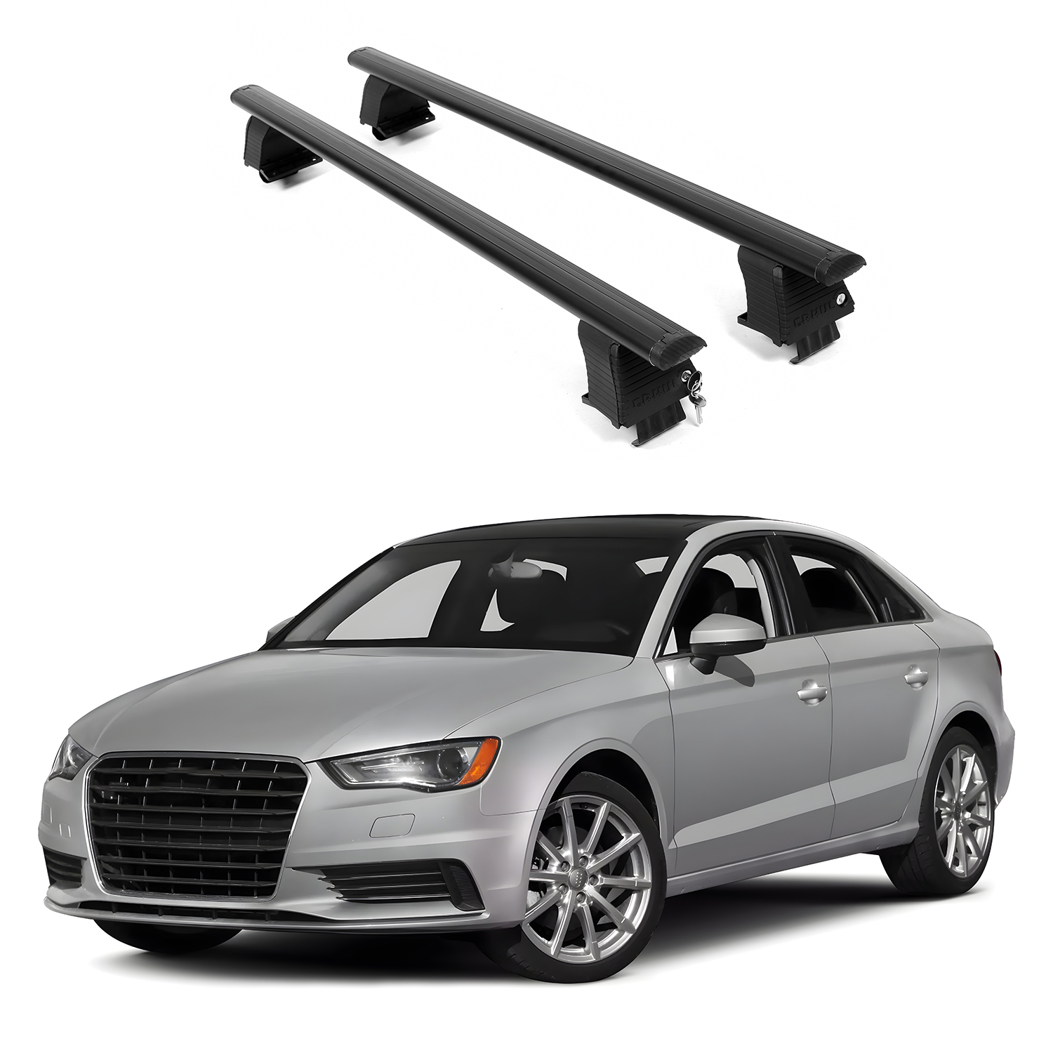 ERKUL Roof Rack Crossbars For AUDI A3 2014-2021
