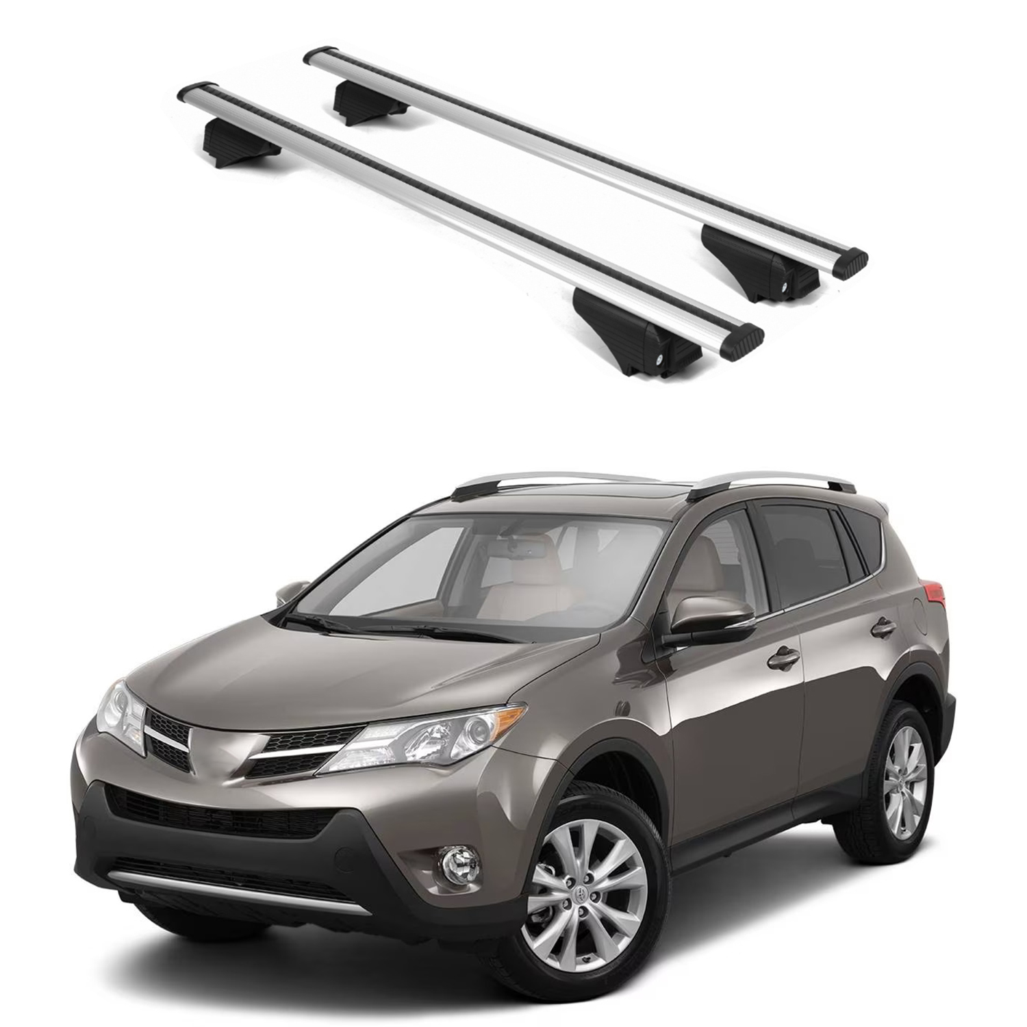 ERKUL Roof Rack Crossbars For TOYOTA RAV4 2013-2018