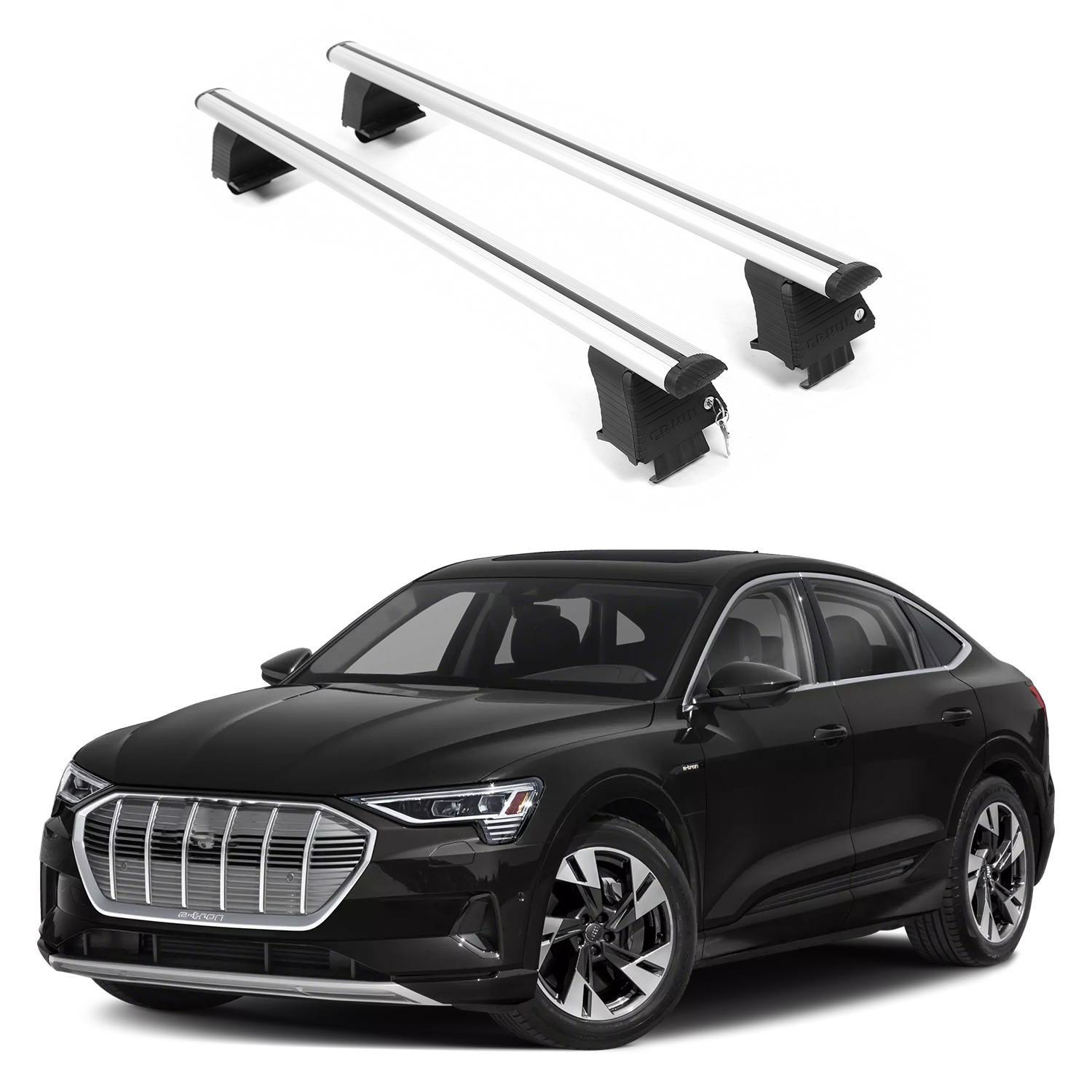ERKUL Roof Rack Crossbars For AUDI E-TRON 2019-2023