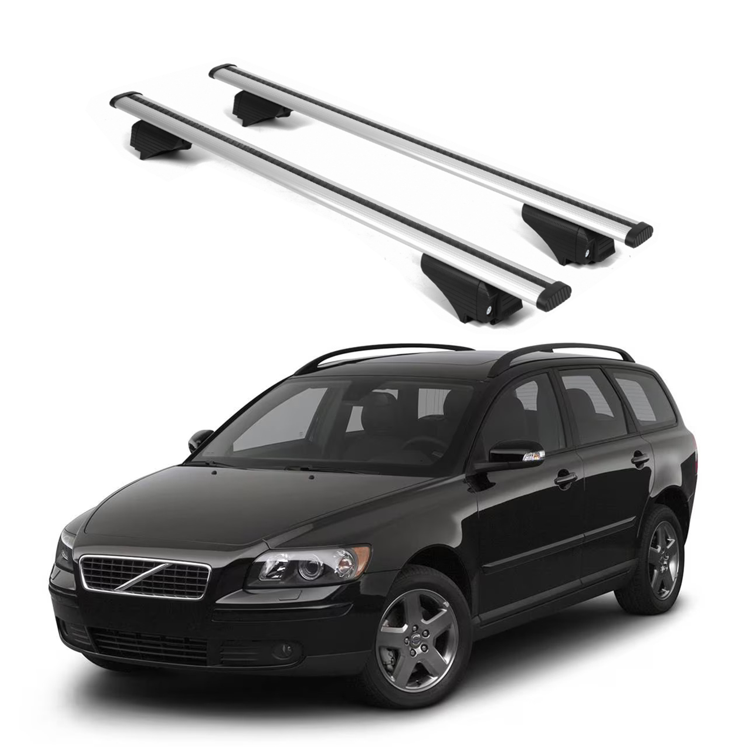 ERKUL Roof Rack Crossbars For VOLVO V50 2005-2011