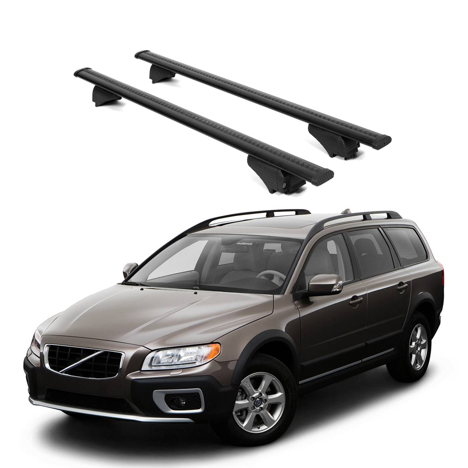 ERKUL Roof Rack Crossbars For VOLVO XC70 2008-2016