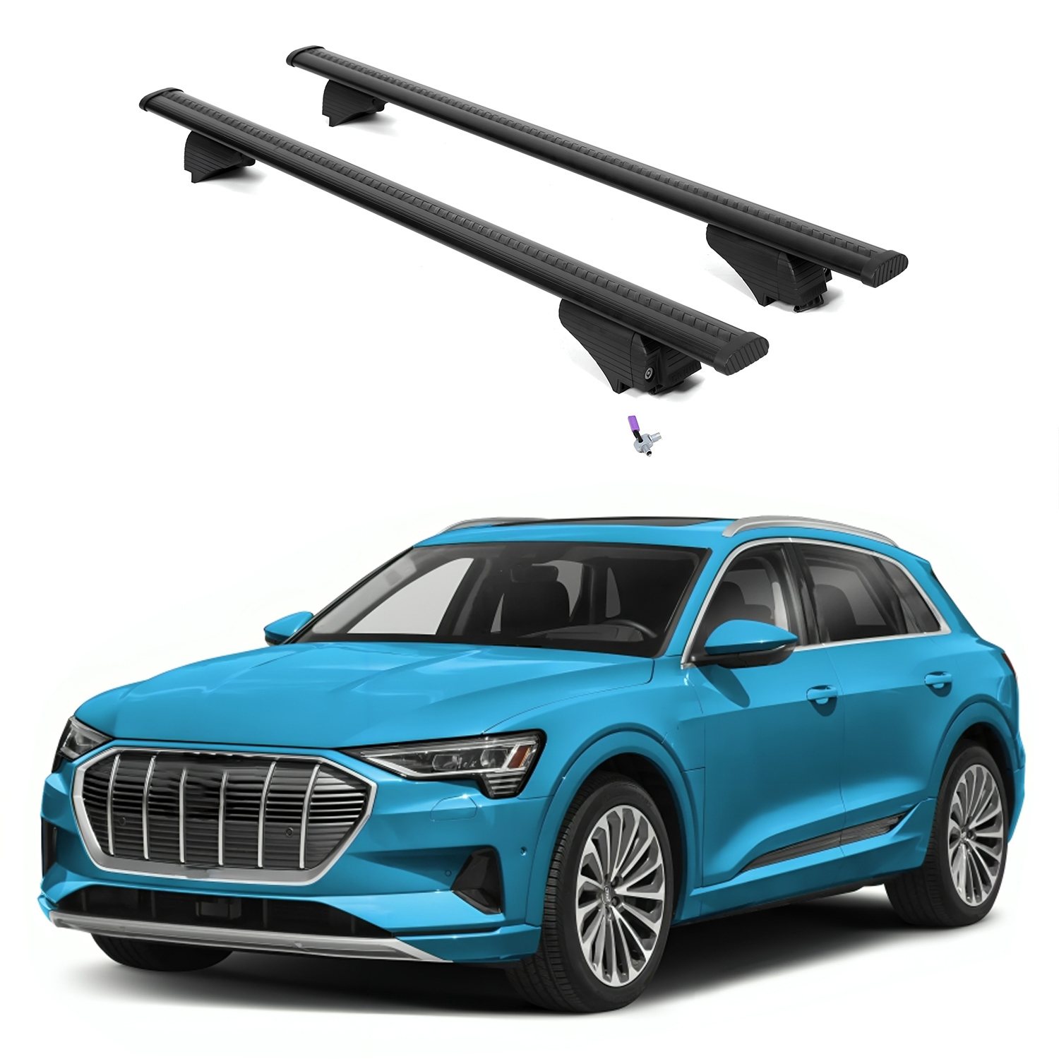 ERKUL Roof Rack Crossbars For AUDI E-TRON 2019-2023