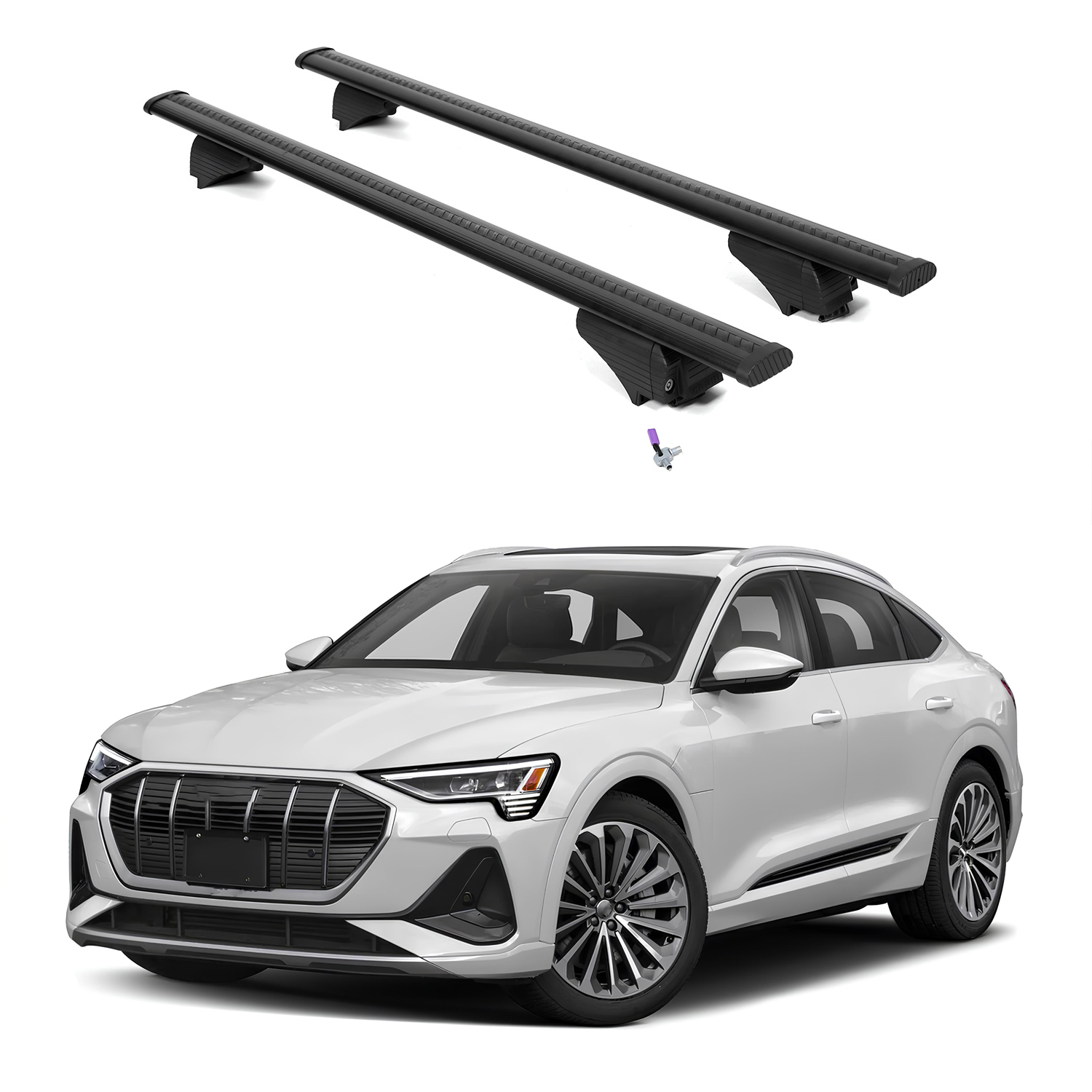 ERKUL Roof Rack Crossbars For AUDI E-TRON SPORTBACK 2020-2023