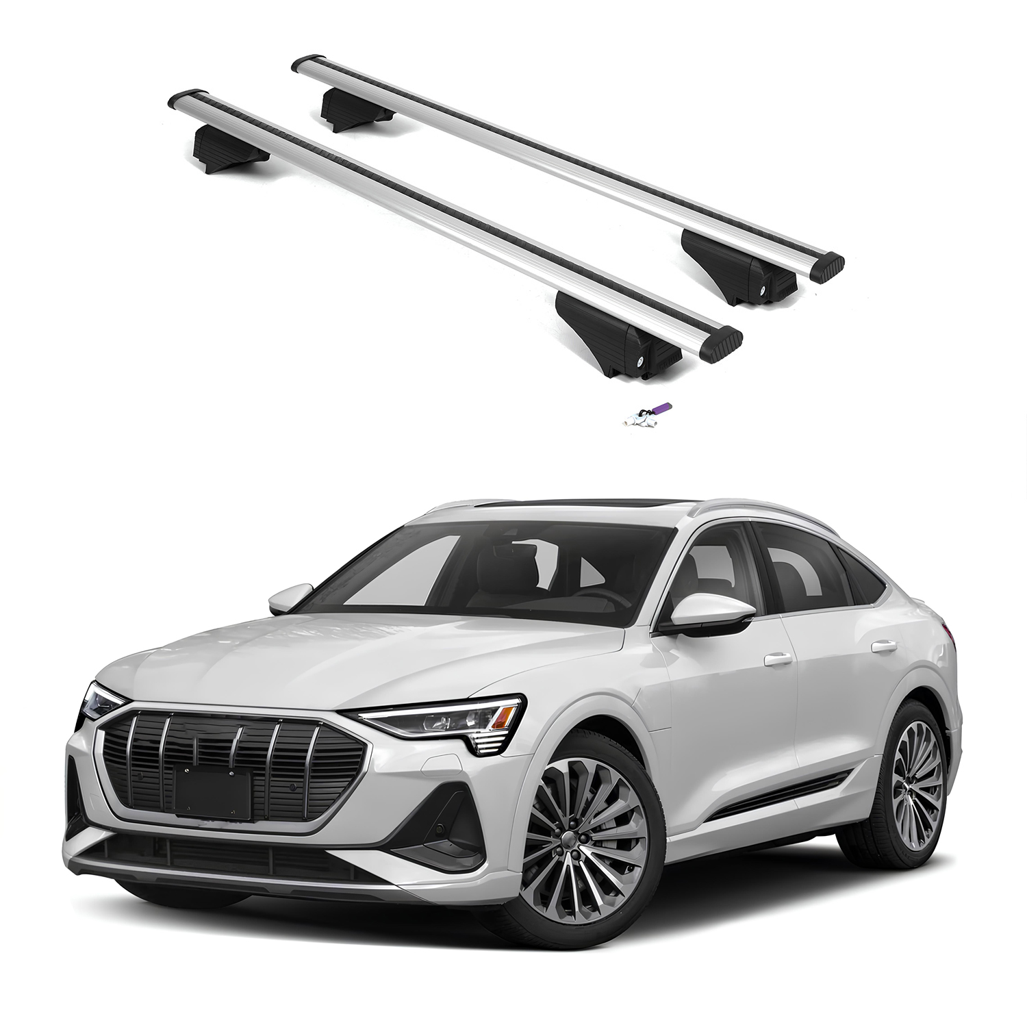 ERKUL Roof Rack Crossbars For AUDI E-TRON SPORTBACK 2020-2023