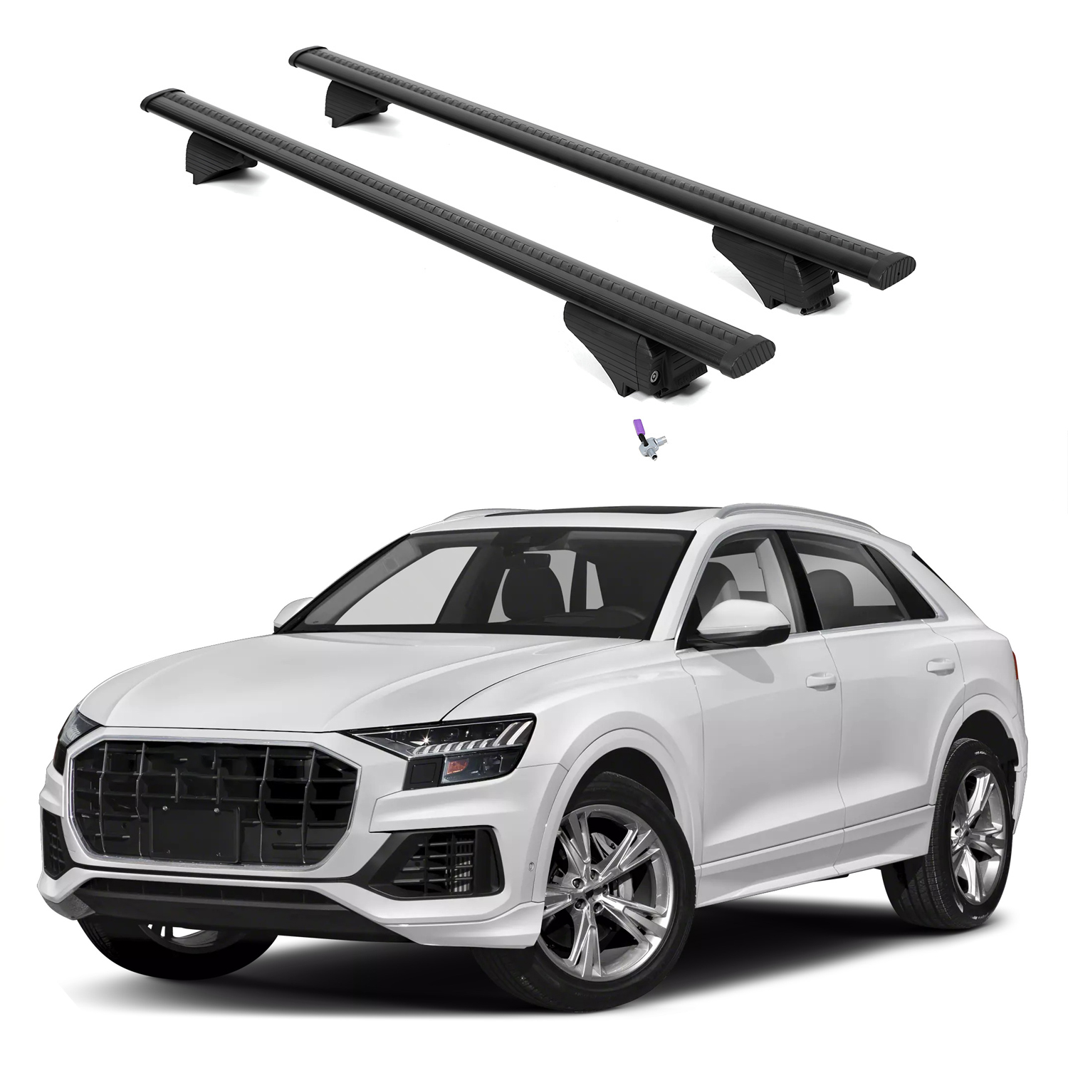 ERKUL Roof Rack Crossbars For AUDI Q8 / Q8 E-Tron 2019-2026
