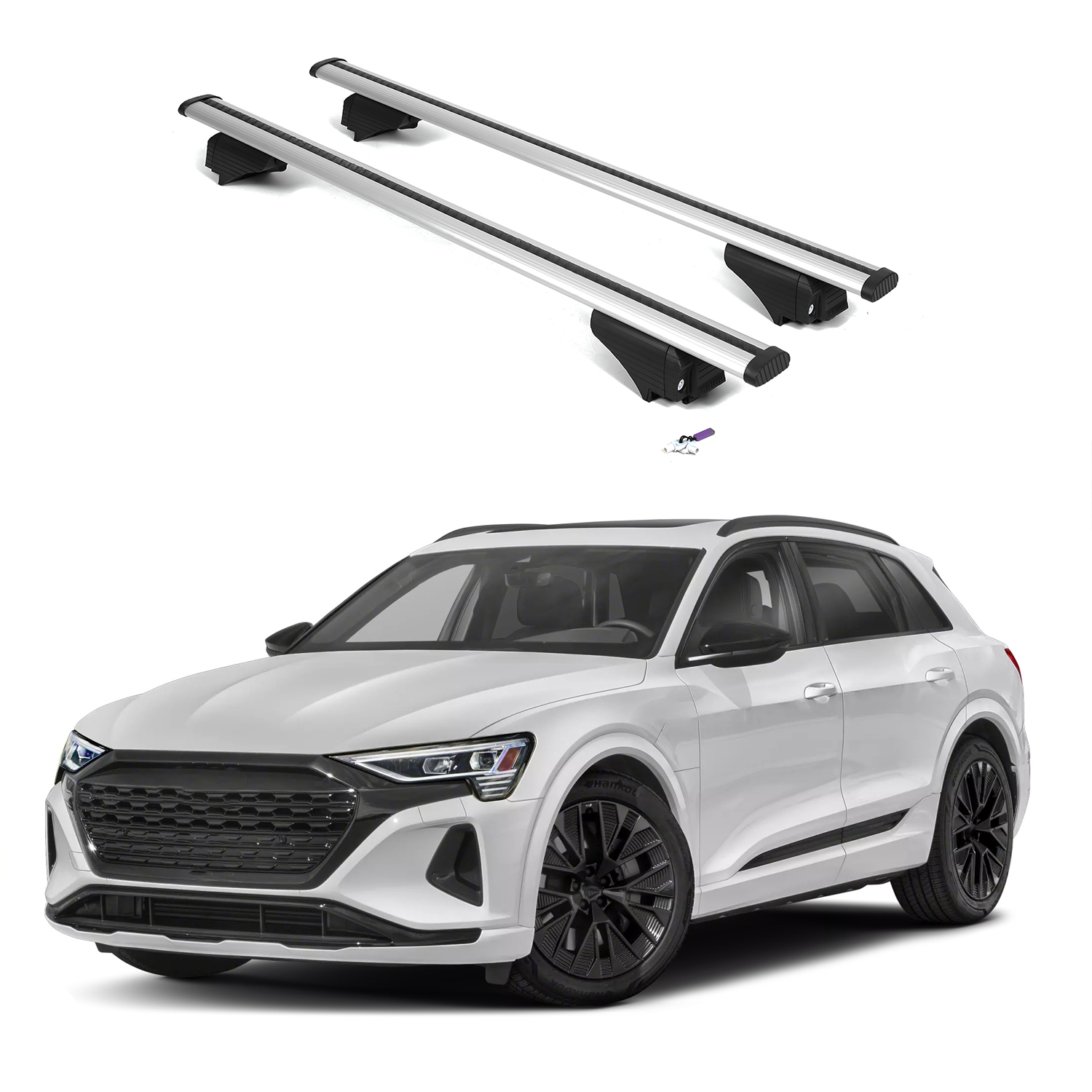 ERKUL Roof Rack Crossbars For AUDI Q8 E-TRON 2024-2025