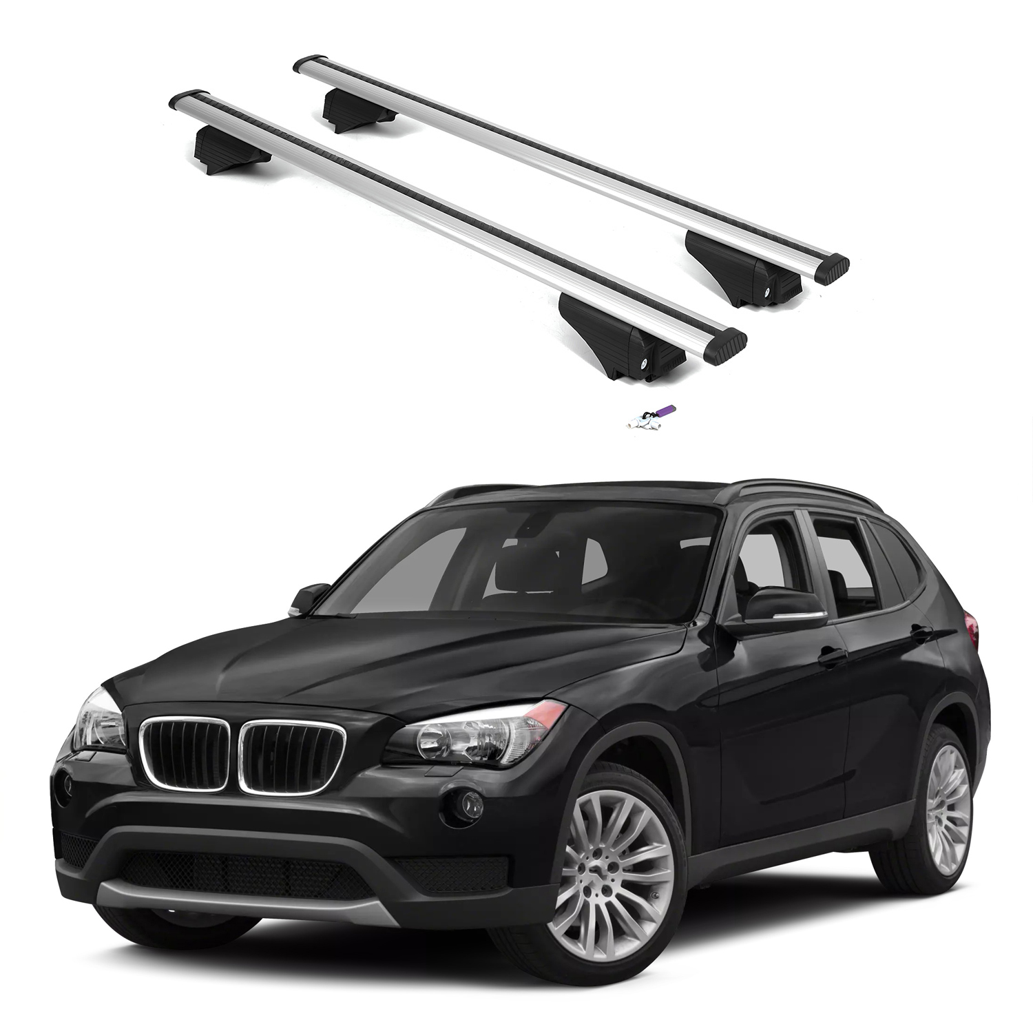 ERKUL Roof Rack Crossbars For BMW X1 (E84) 2011-2015
