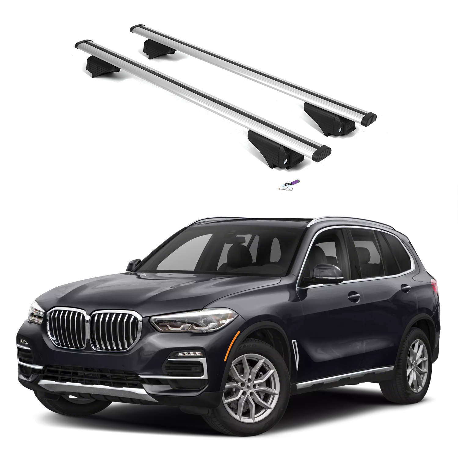 ERKUL Roof Rack Crossbars For BMW X5 2019-2026