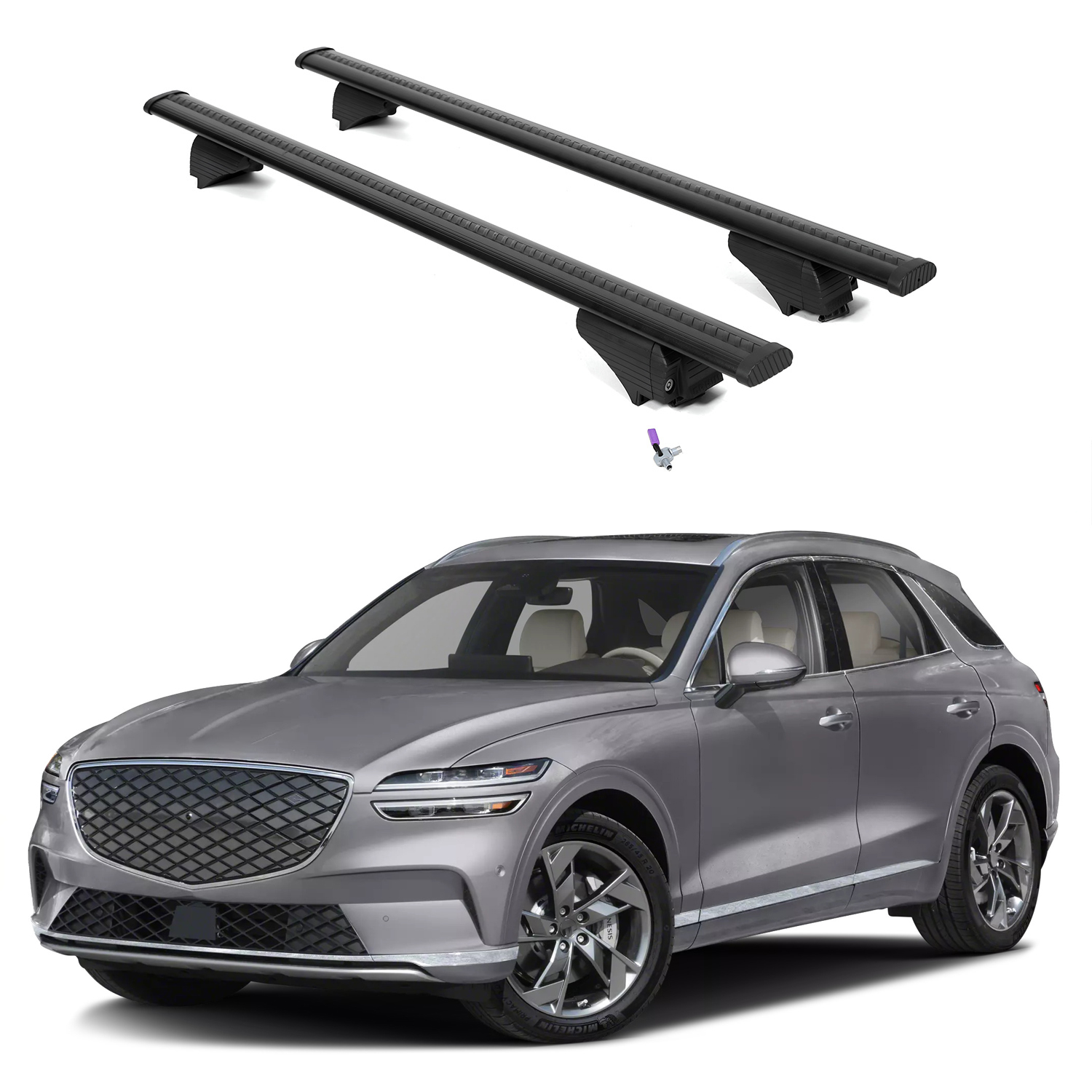 ERKUL Roof Rack Crossbars For GENESIS ELECTRIFIED GV70 2023-2026