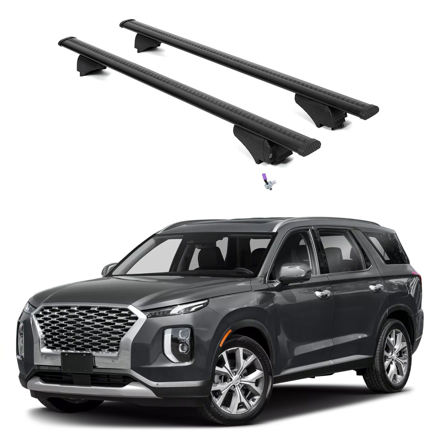 ERKUL Roof Rack Crossbars For HYUNDAI PALISADE 2020-2025