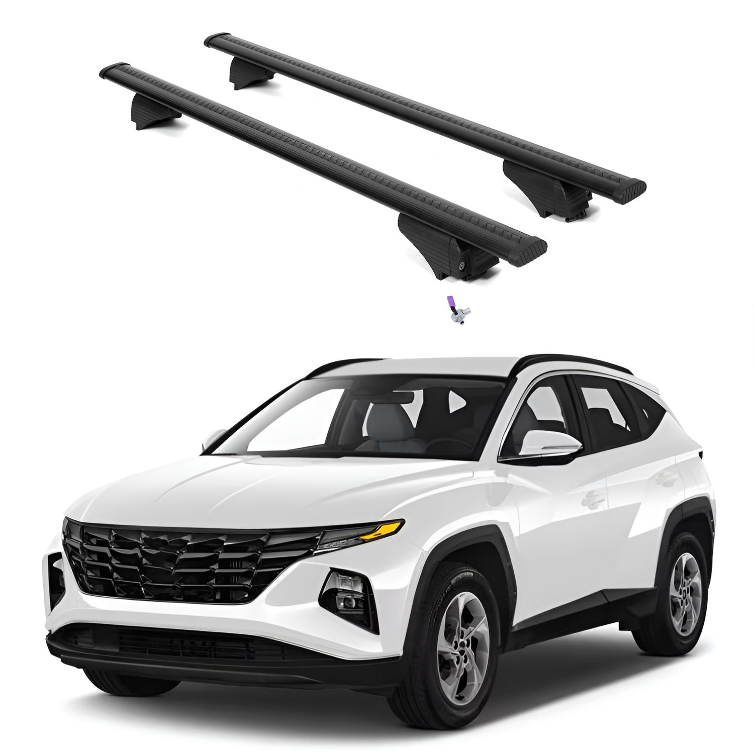 ERKUL Roof Rack Crossbars For HYUNDAI TUCSON 2022-2026