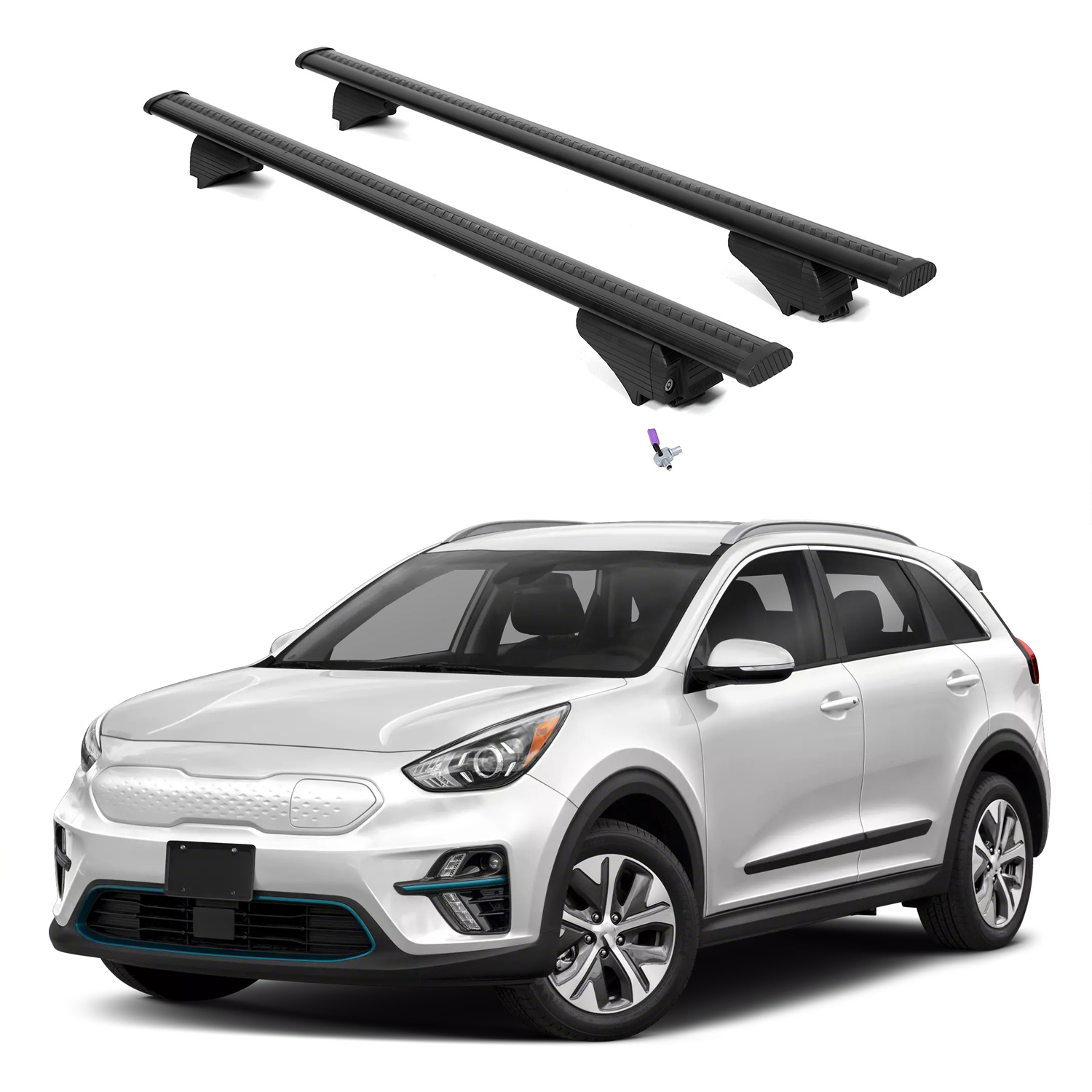 ERKUL Roof Rack Crossbars For KIA NIRO EV 2019-2022
