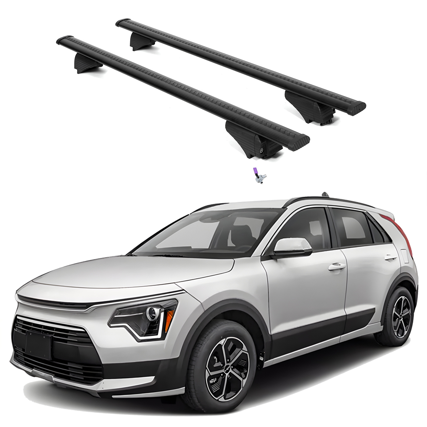 ERKUL Roof Rack Crossbars For KIA NIRO 2023-2026