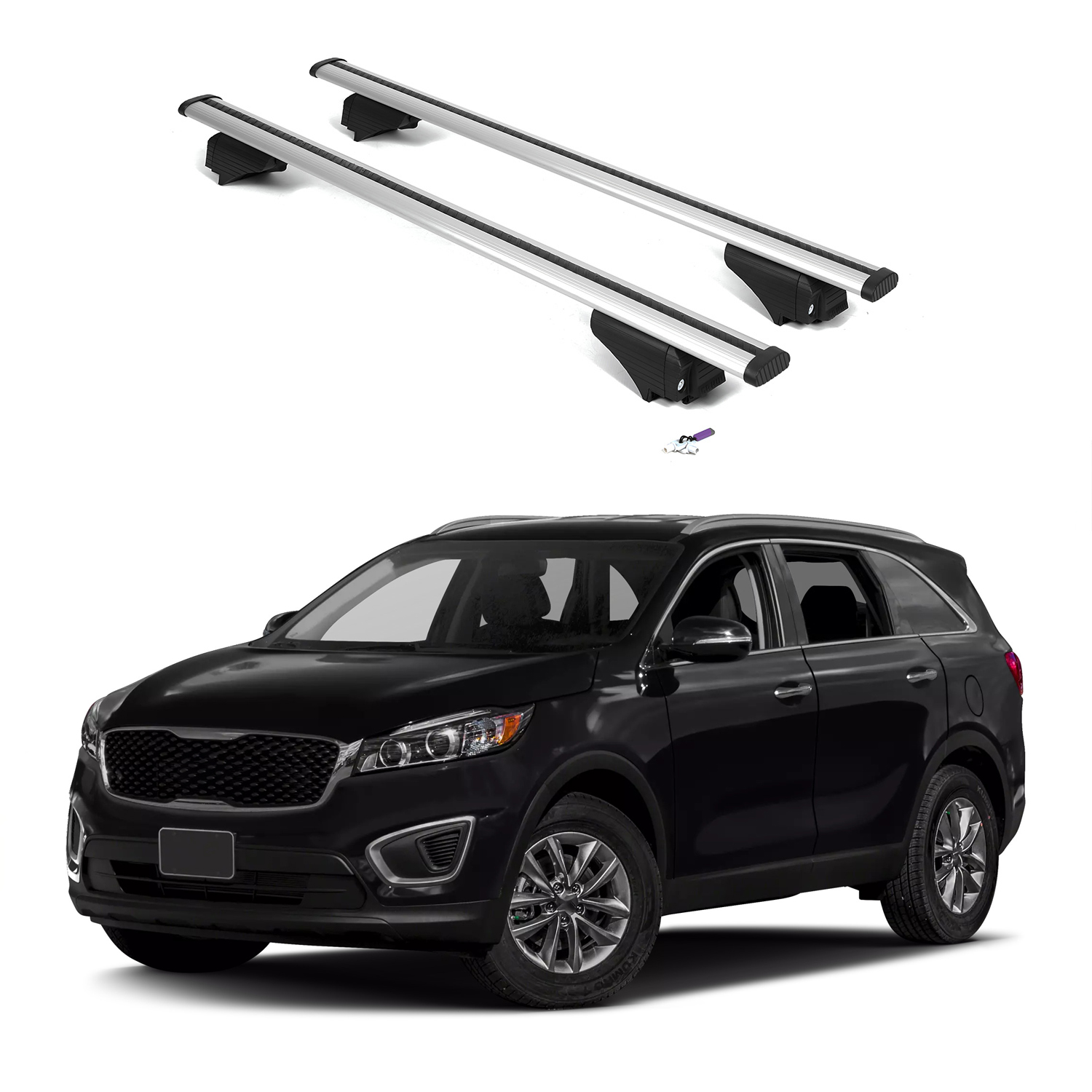 ERKUL Roof Rack Crossbars For KIA SORENTO 2016-2020