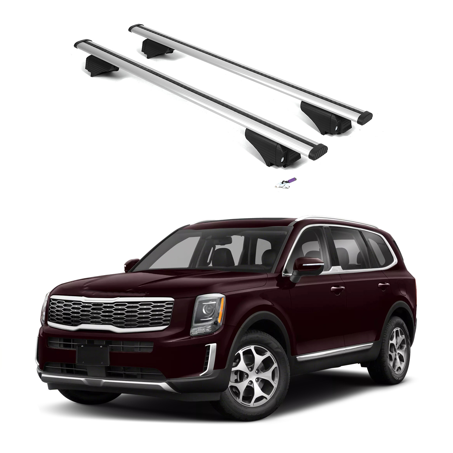 ERKUL Roof Rack Crossbars For KIA TELLURIDE 2020-2025 - Options Available