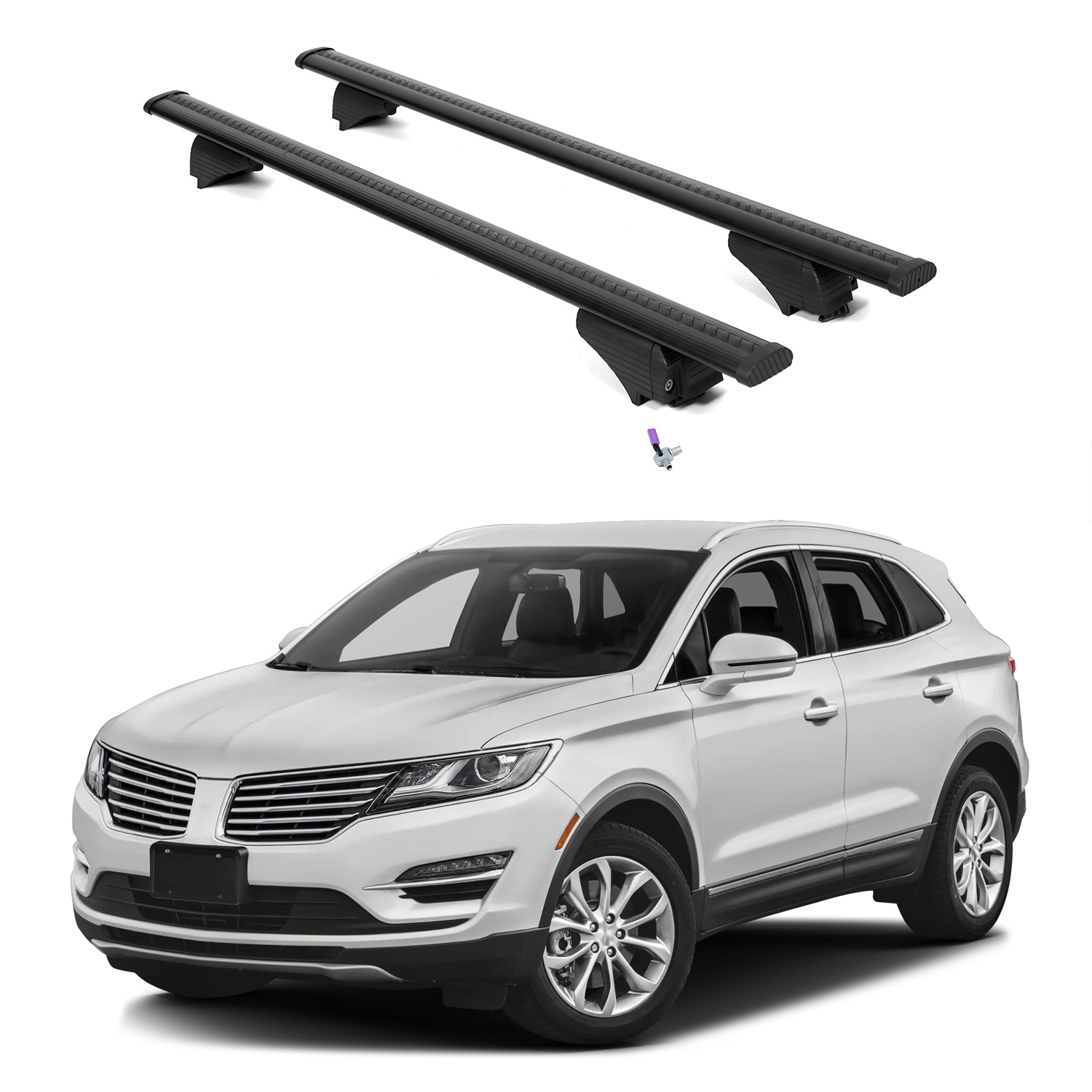 ERKUL Roof Rack Crossbars For LINCOLN MKC 2015-2019