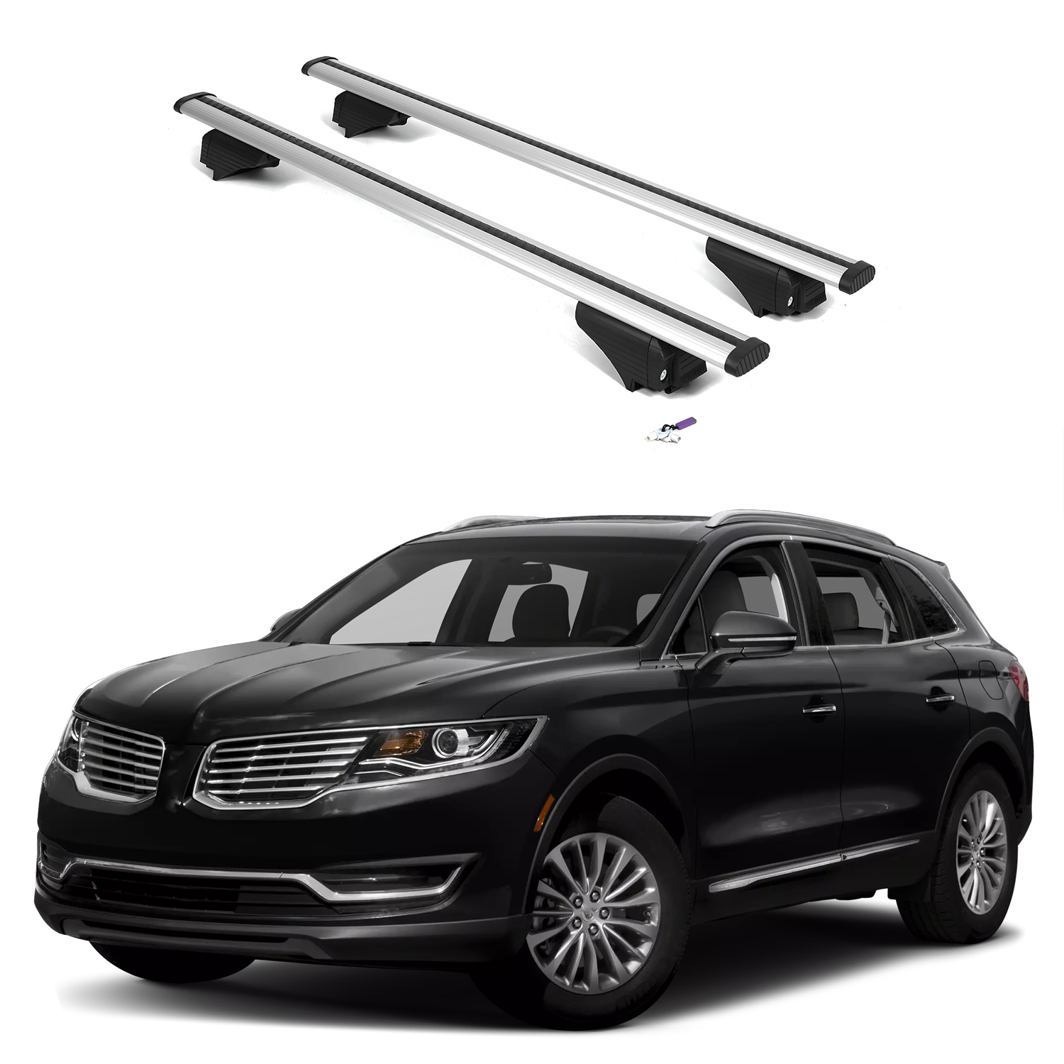 ERKUL Roof Rack Crossbars For LINCOLN MKX 2016-2018