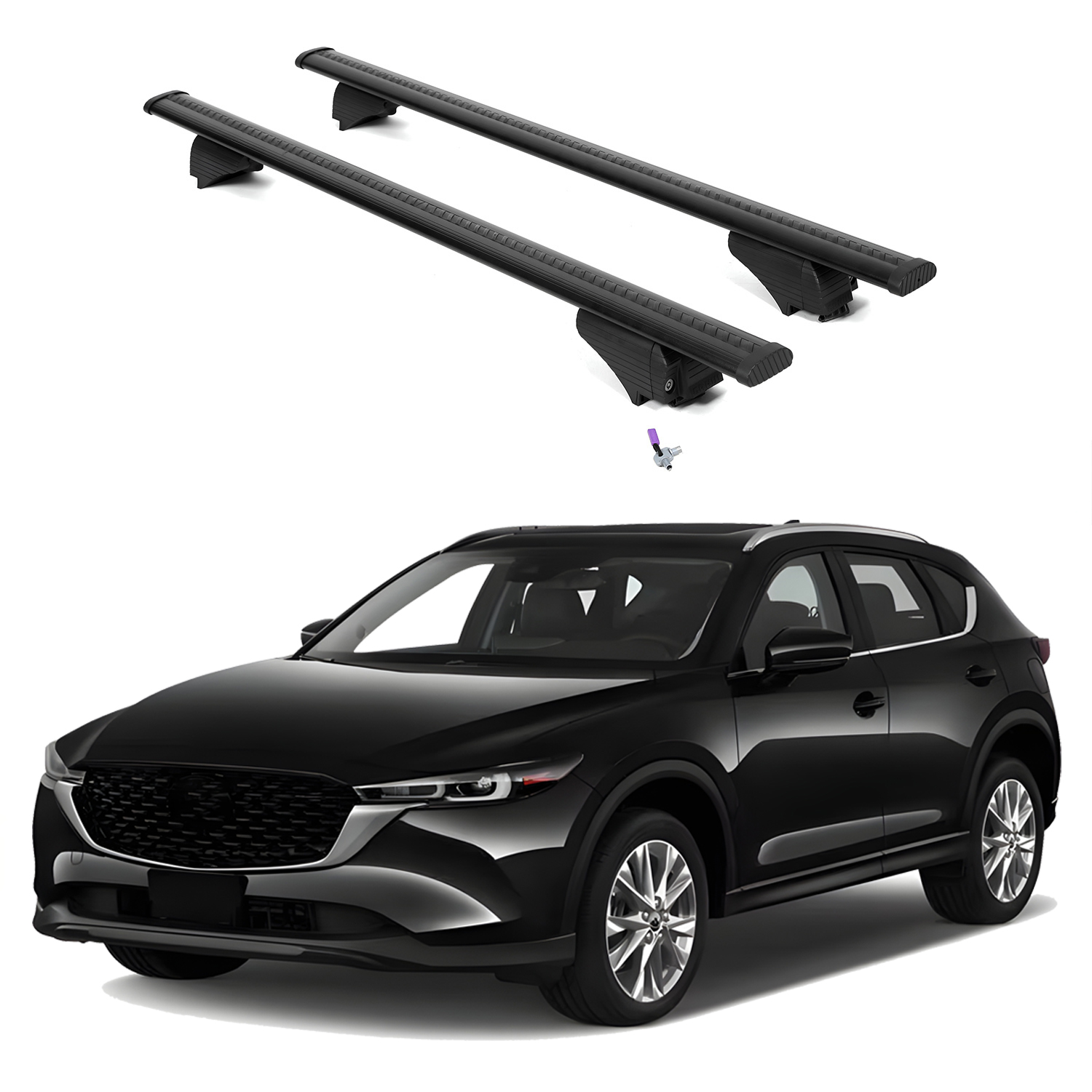 ERKUL Roof Rack Crossbars For MAZDA CX-5 2017-2025
