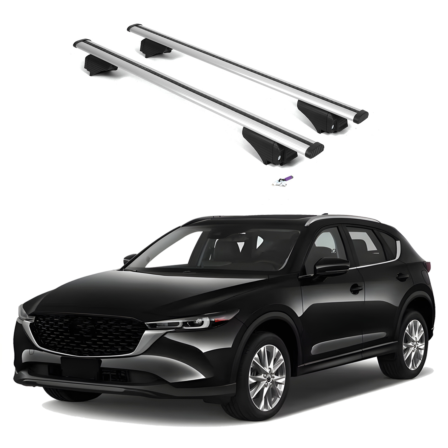 ERKUL Roof Rack Crossbars For MAZDA CX-5 2017-2025